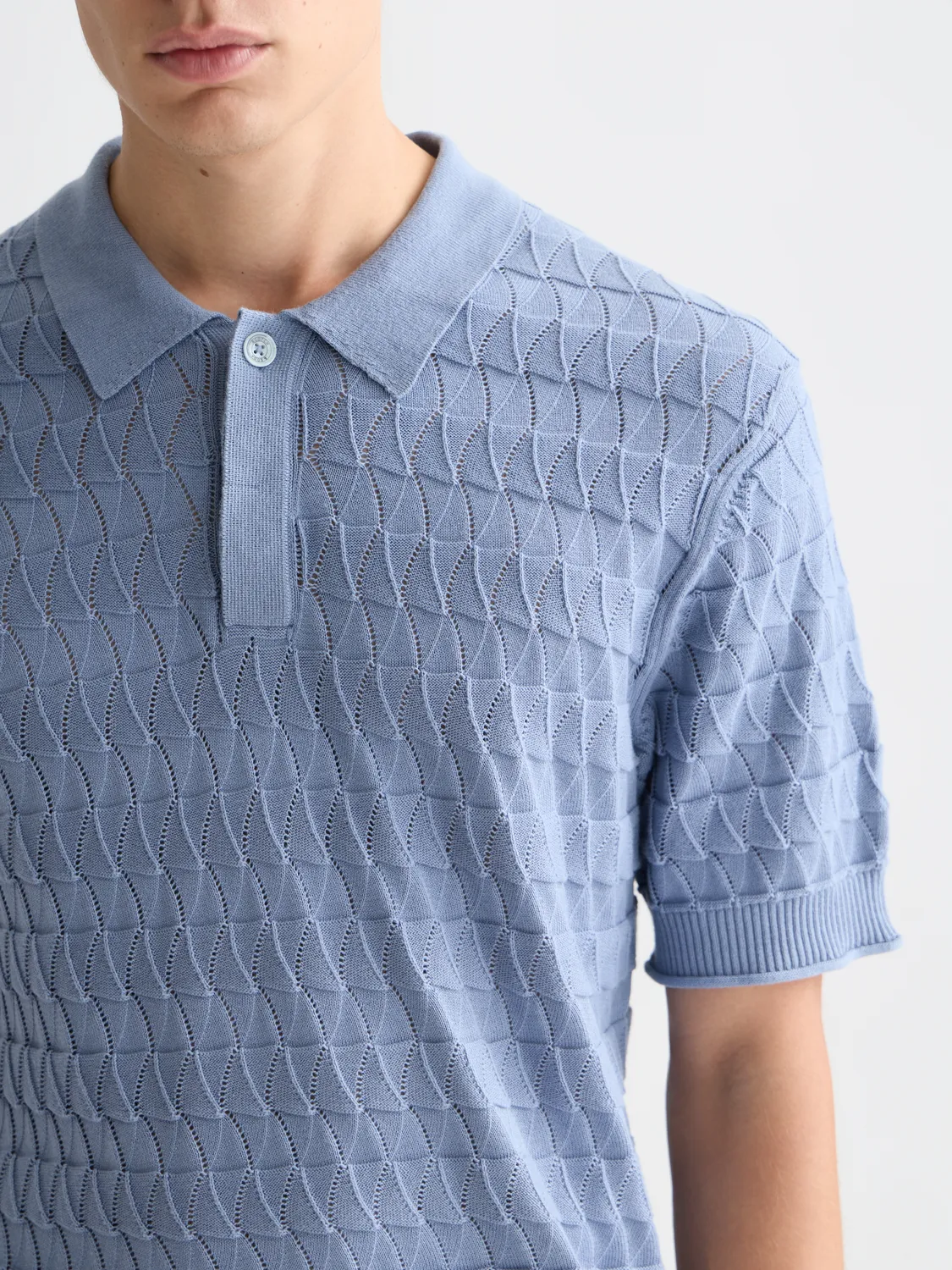 Knitted polo sold by Scotch & Soda product image thumbnail 5