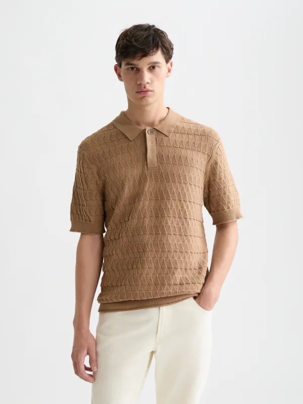 Knitted polo made by Scotch & Soda