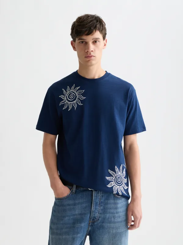 Artwork t-shirt made by Scotch & Soda