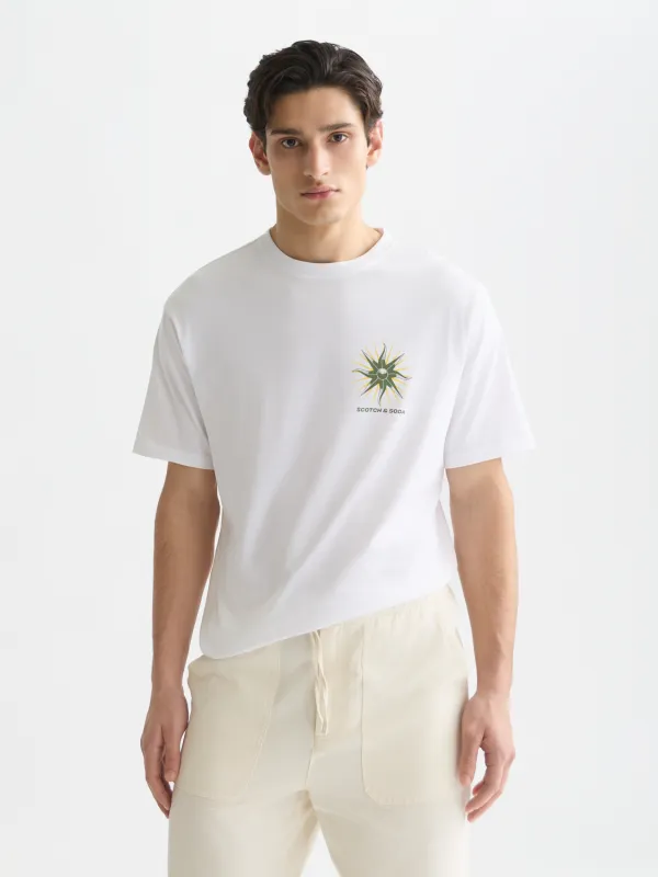 Artwork t-shirt made by Scotch & Soda