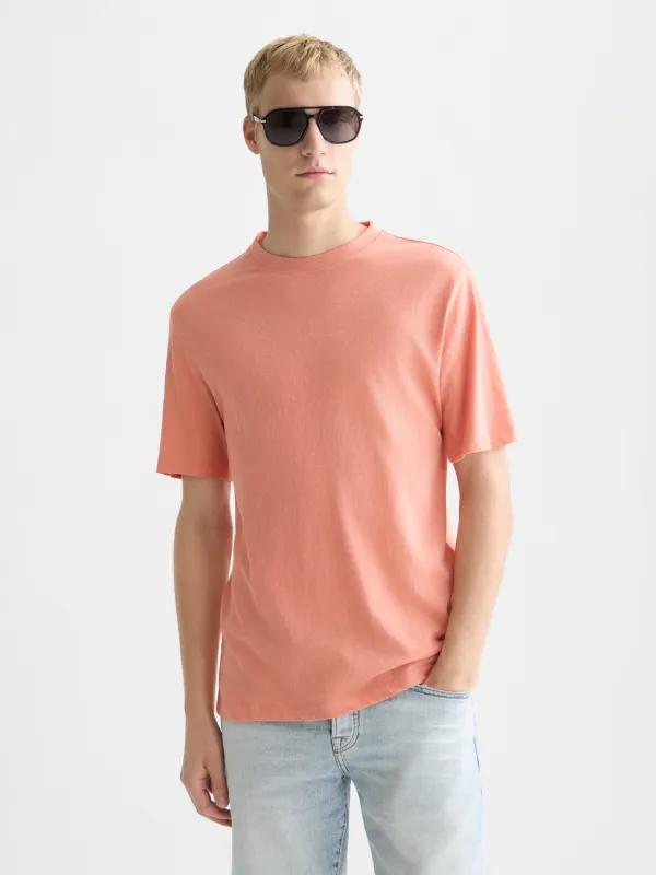 Cotton-linen t-shirt made by Scotch & Soda