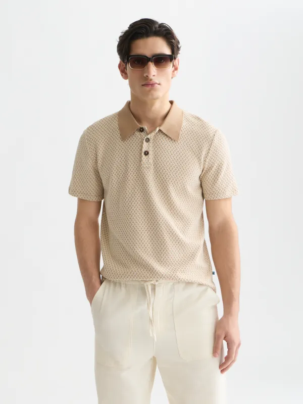 Jacquard polo made by Scotch & Soda