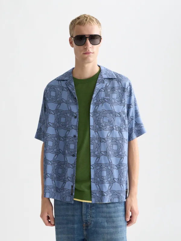 Printed short-sleeved shirt made by Scotch & Soda