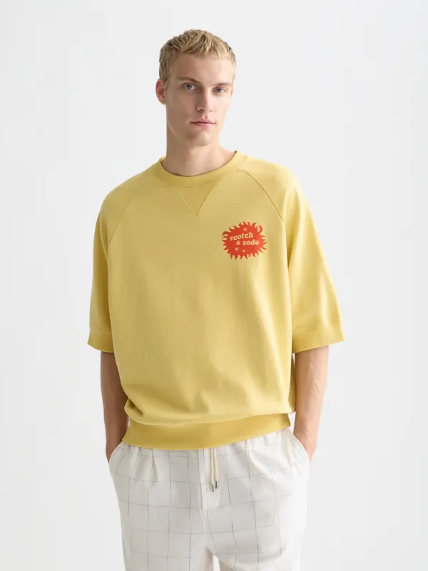 Artwork loose-fit sweatshirt made by Scotch & Soda