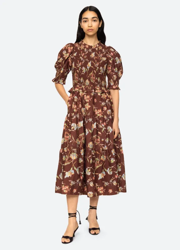 Cordelia Smocked Dress sold by Sea New York