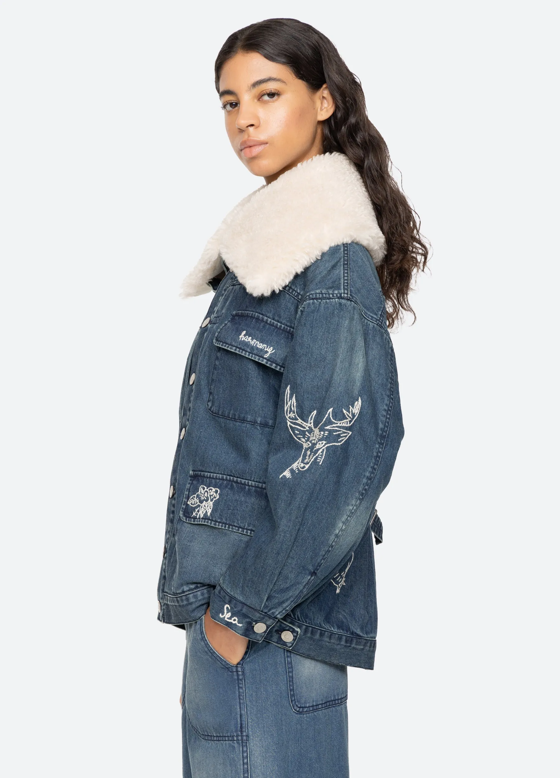 Amari Jacket sold by Sea New York product image thumbnail 5