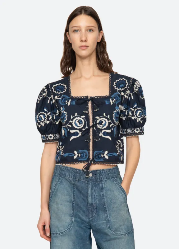 Inga Top sold by Sea New York