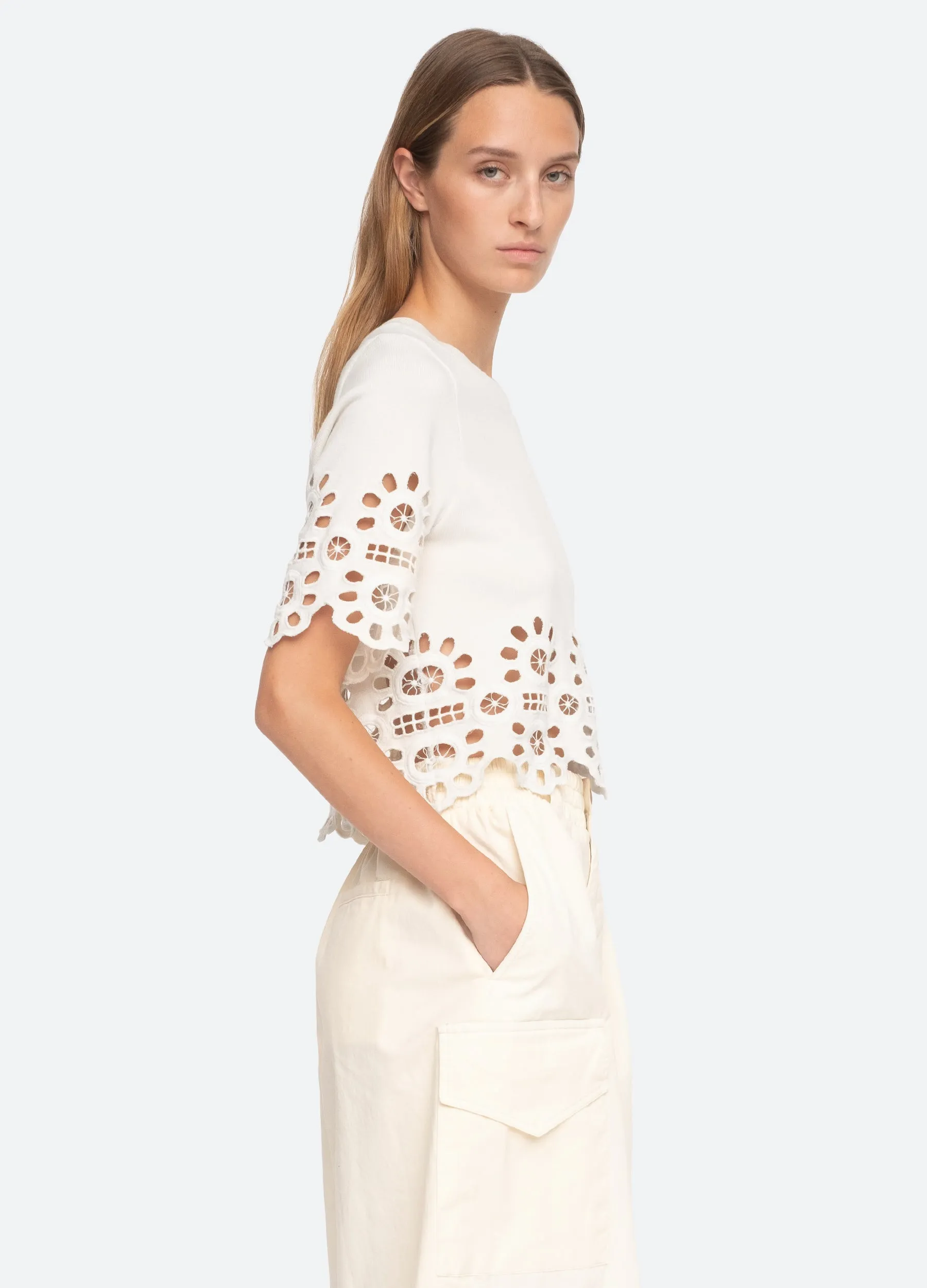 Elysse Sweater sold by Sea New York product image thumbnail 3