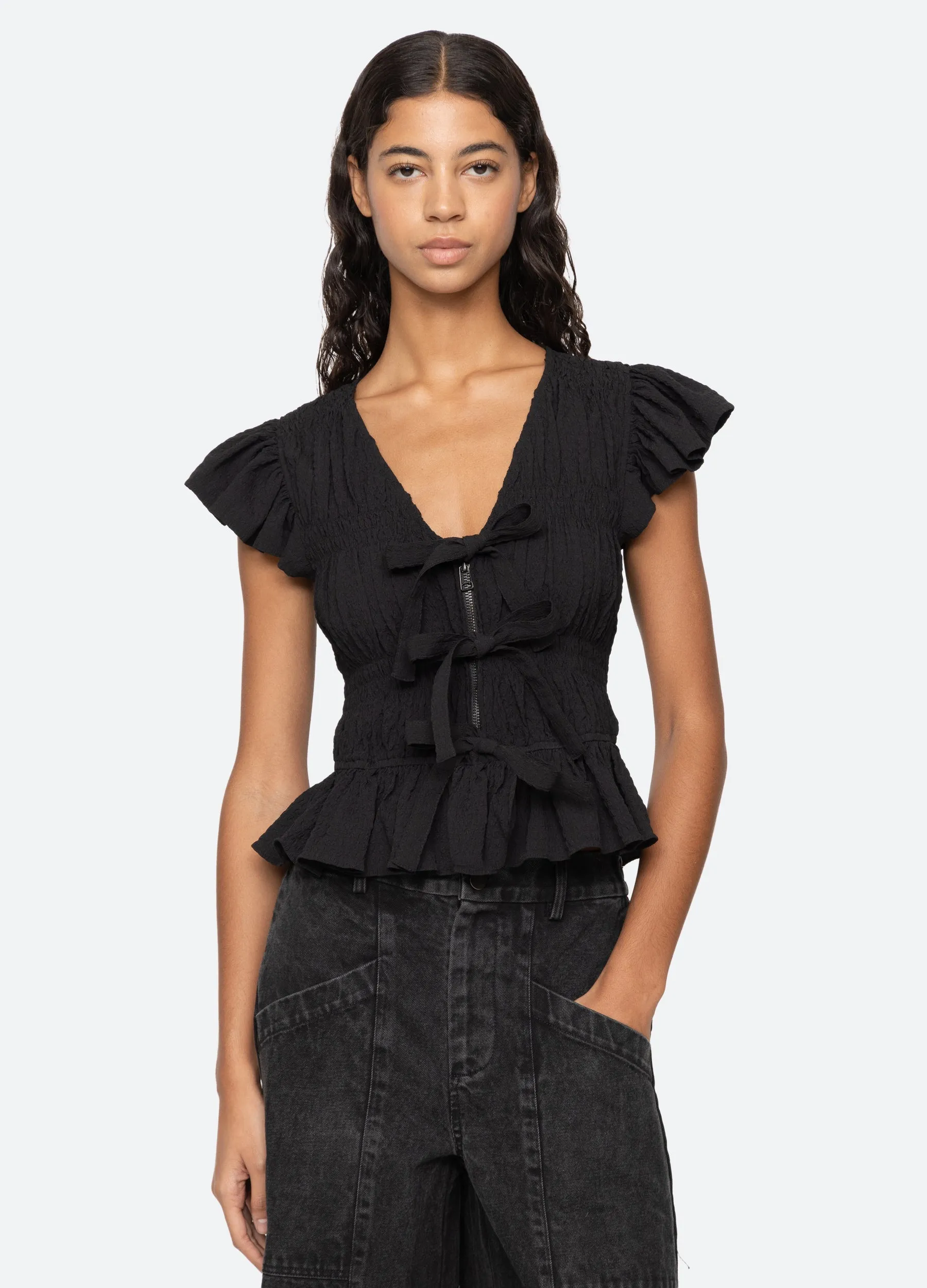 Regina Top sold by Sea New York