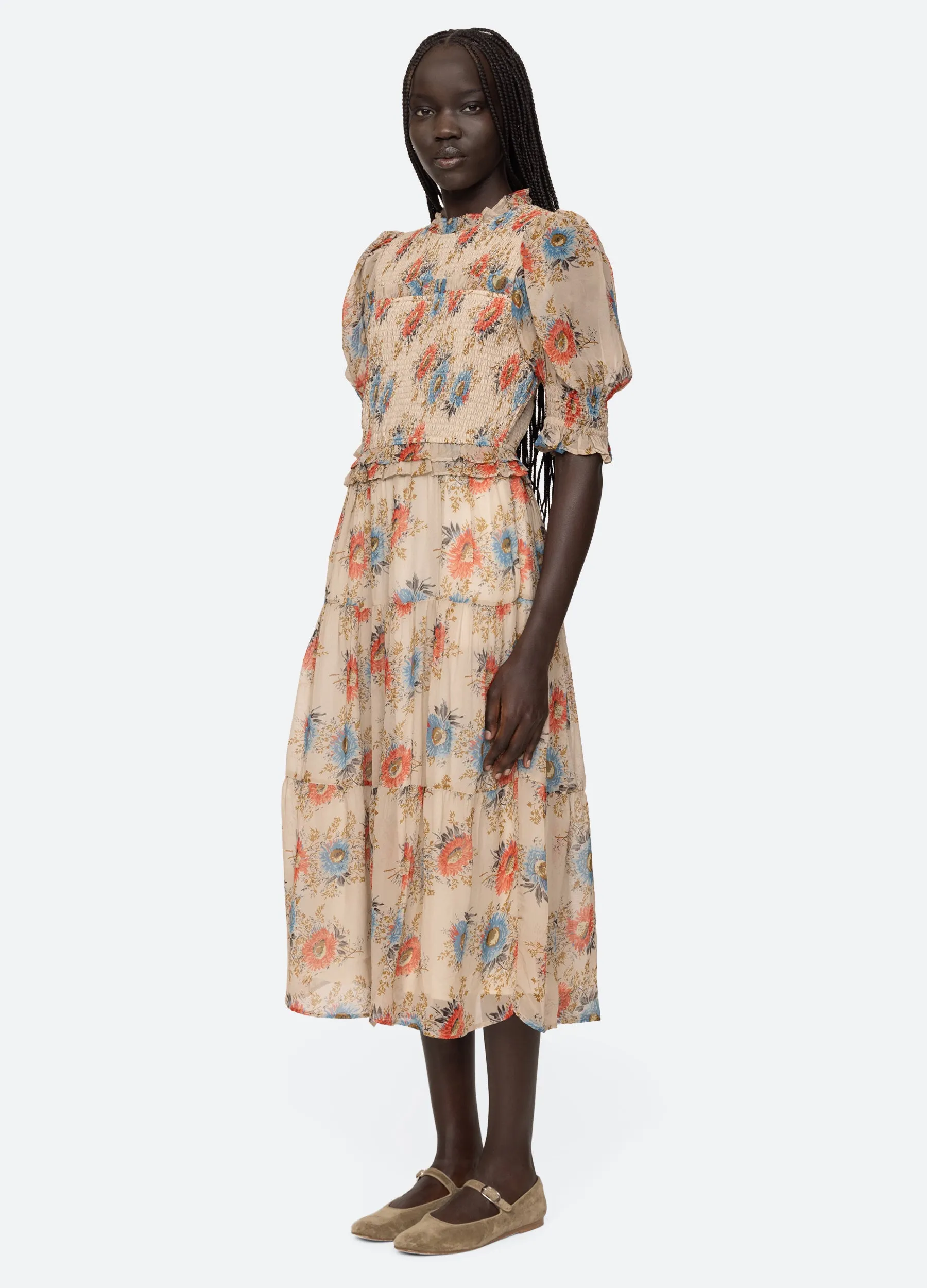 Roanne Puff Slv Dress sold by Sea New York product image thumbnail 5