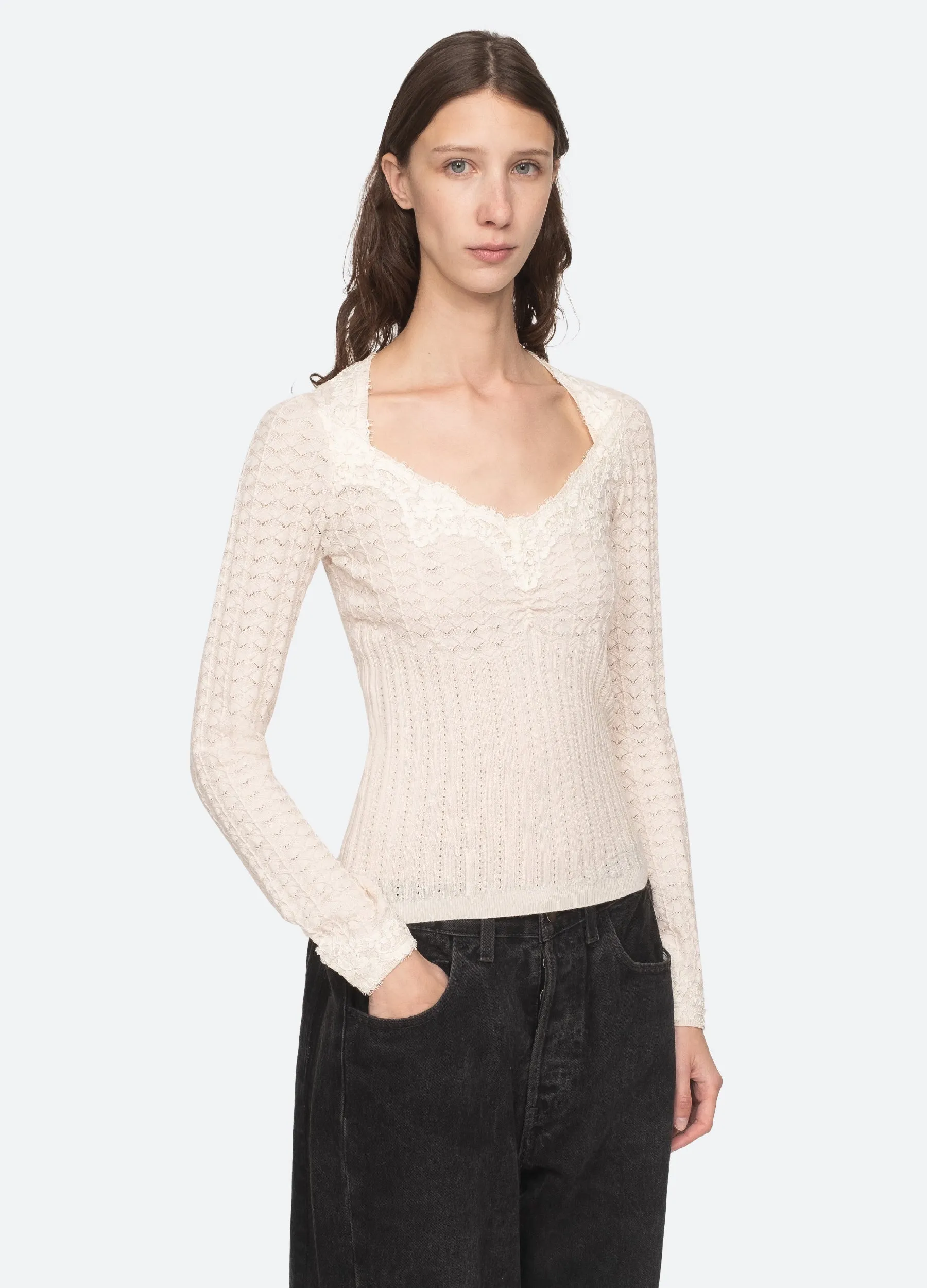 Kyra Sweater sold by Sea New York product image thumbnail 3