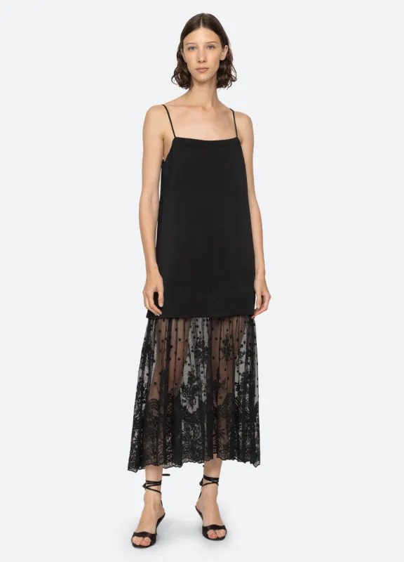 Noa Slip Dress made by Sea New York