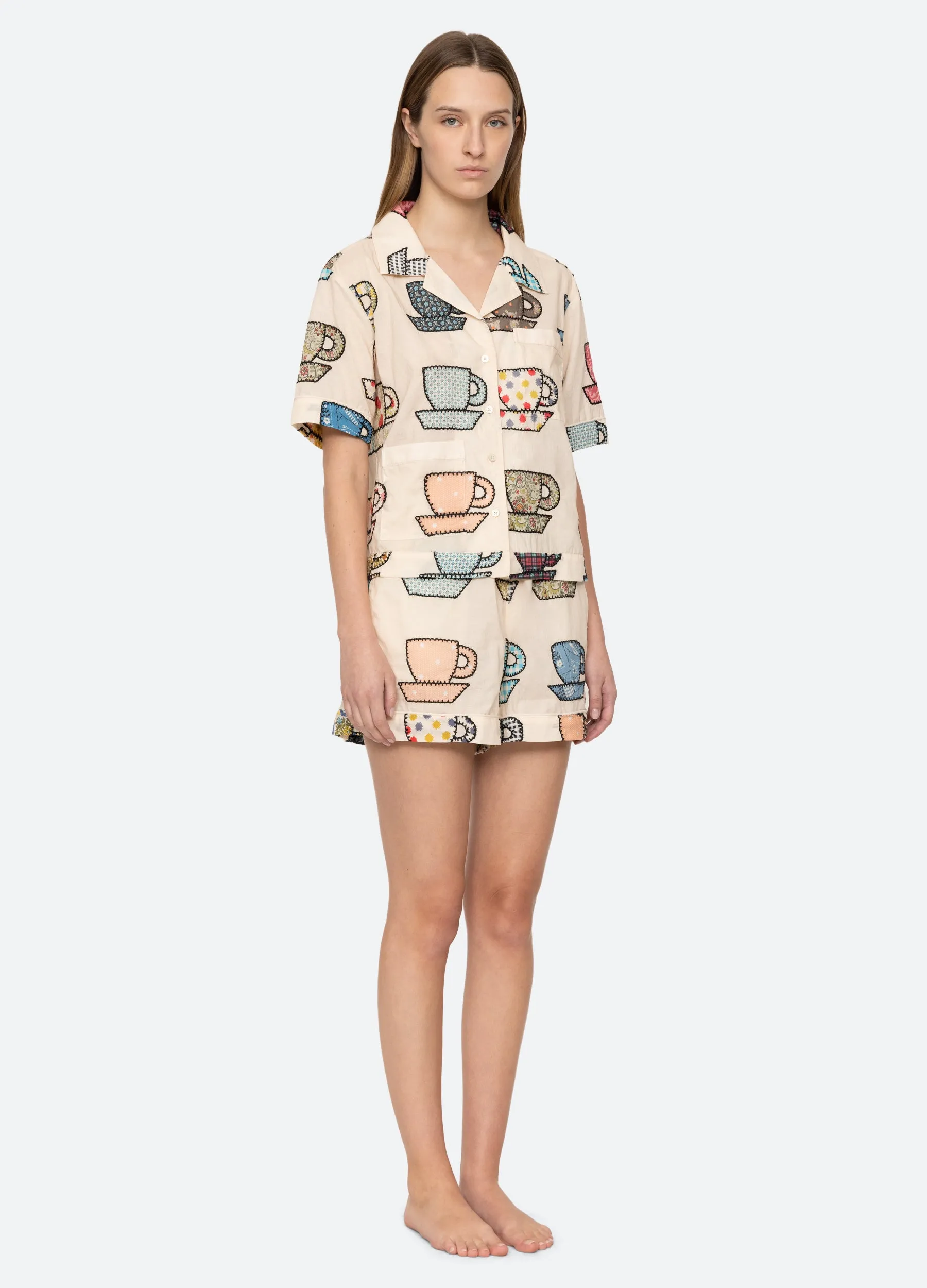 Karmen PJ Short Set sold by Sea New York product image thumbnail 5