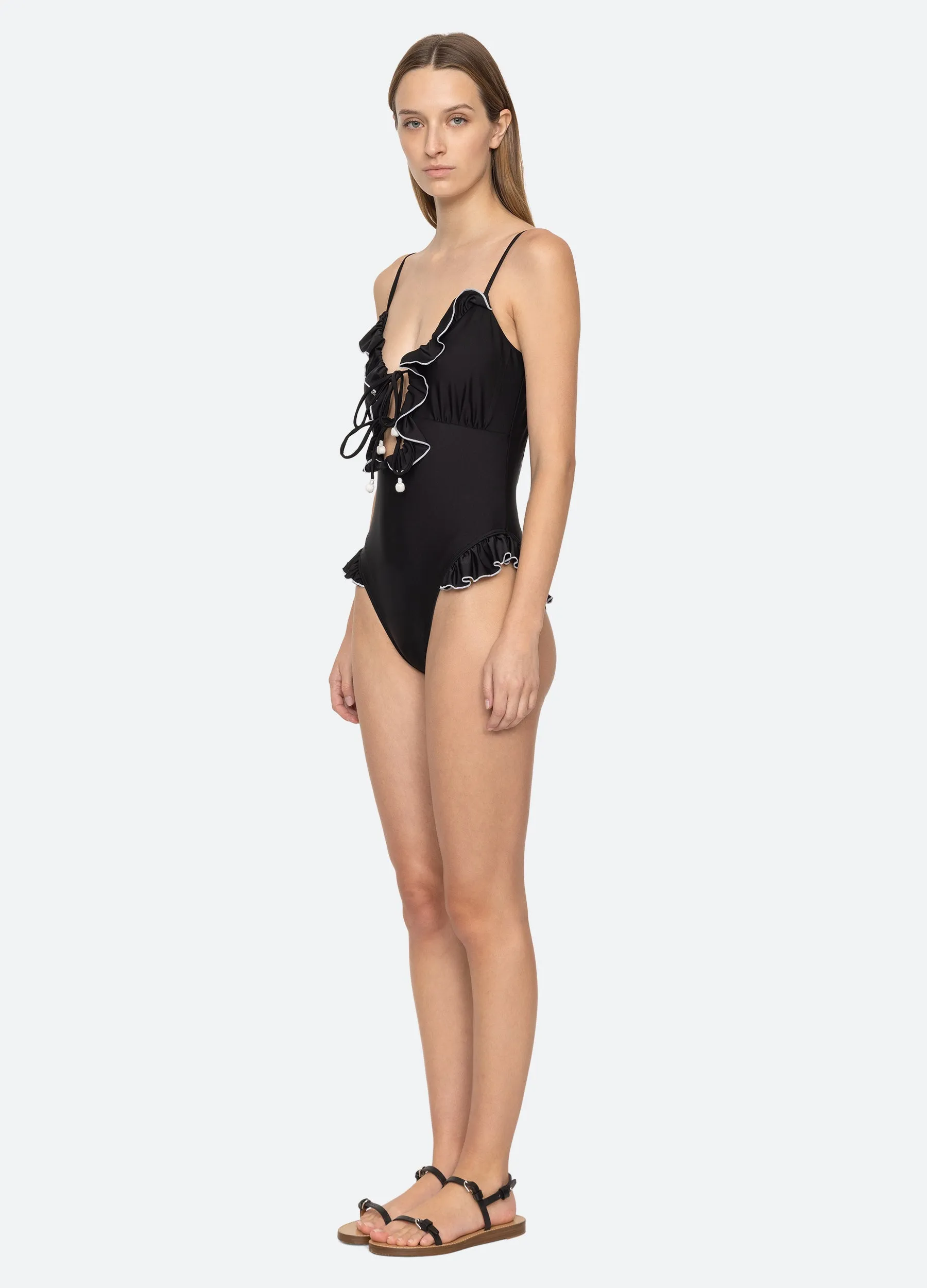 Camille Ruffle One Piece sold by Sea New York product image thumbnail 5