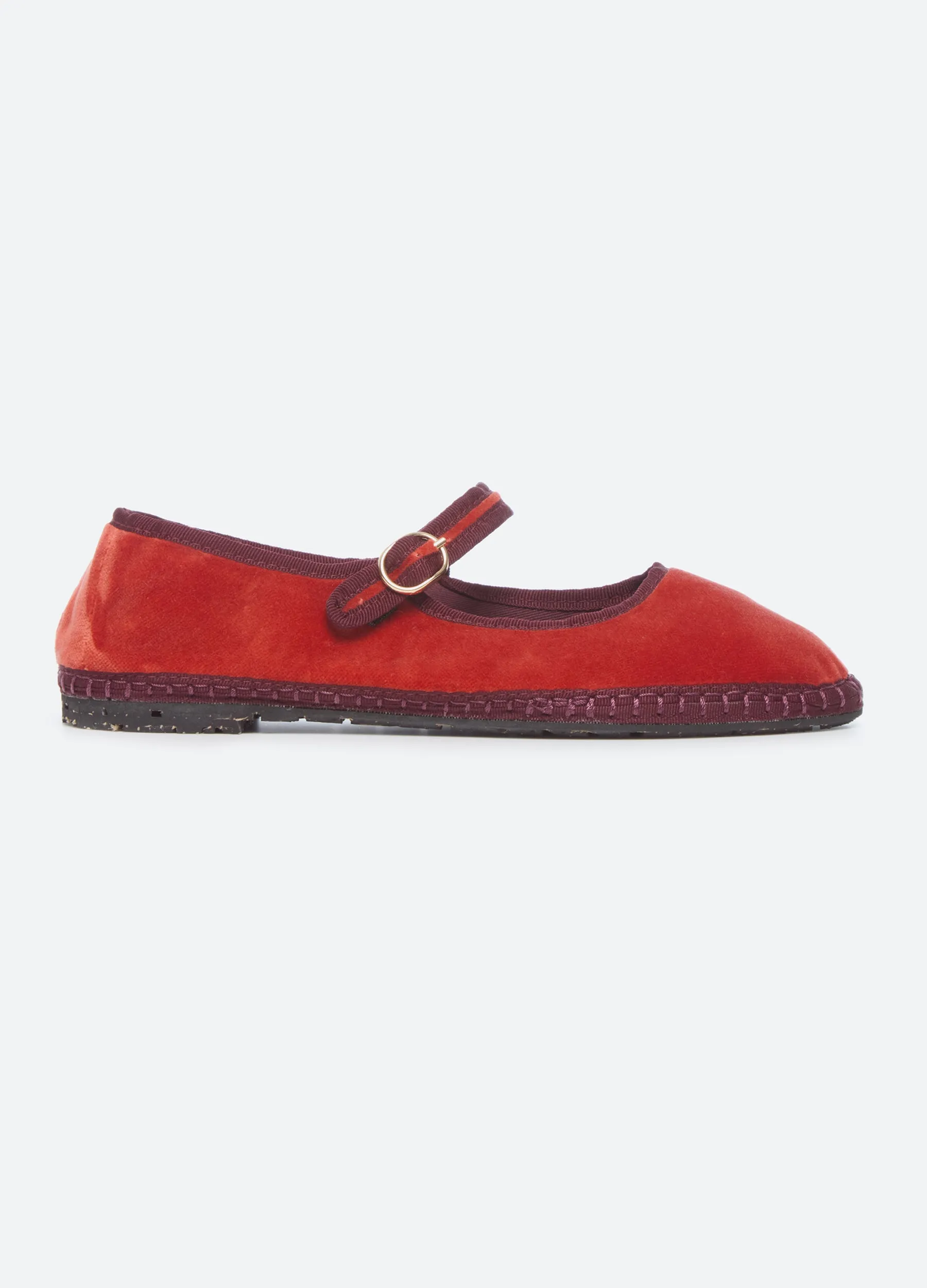 Velvet Mary Jane Flats sold by Sea New York product image thumbnail 2