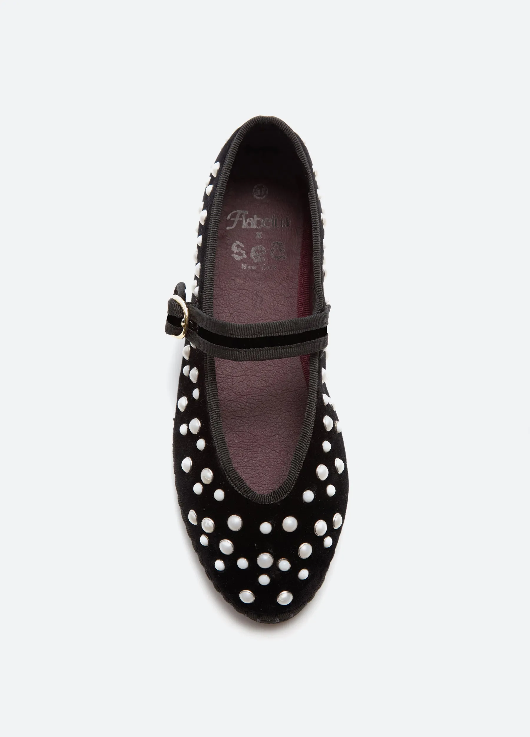 Pearl Mary Jane Flats sold by Sea New York product image thumbnail 5