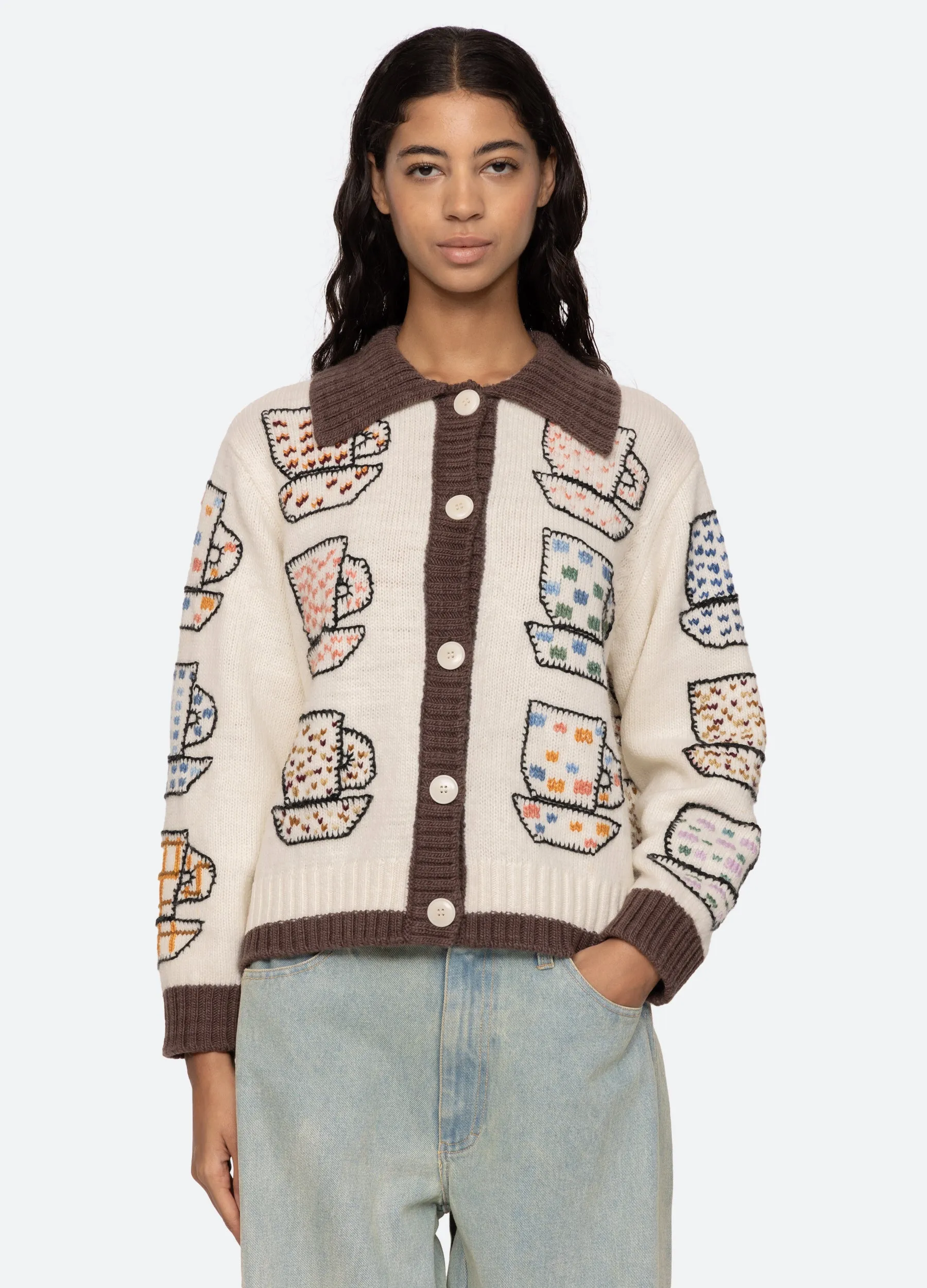 Emila Cardigan sold by Sea New York product image thumbnail 2