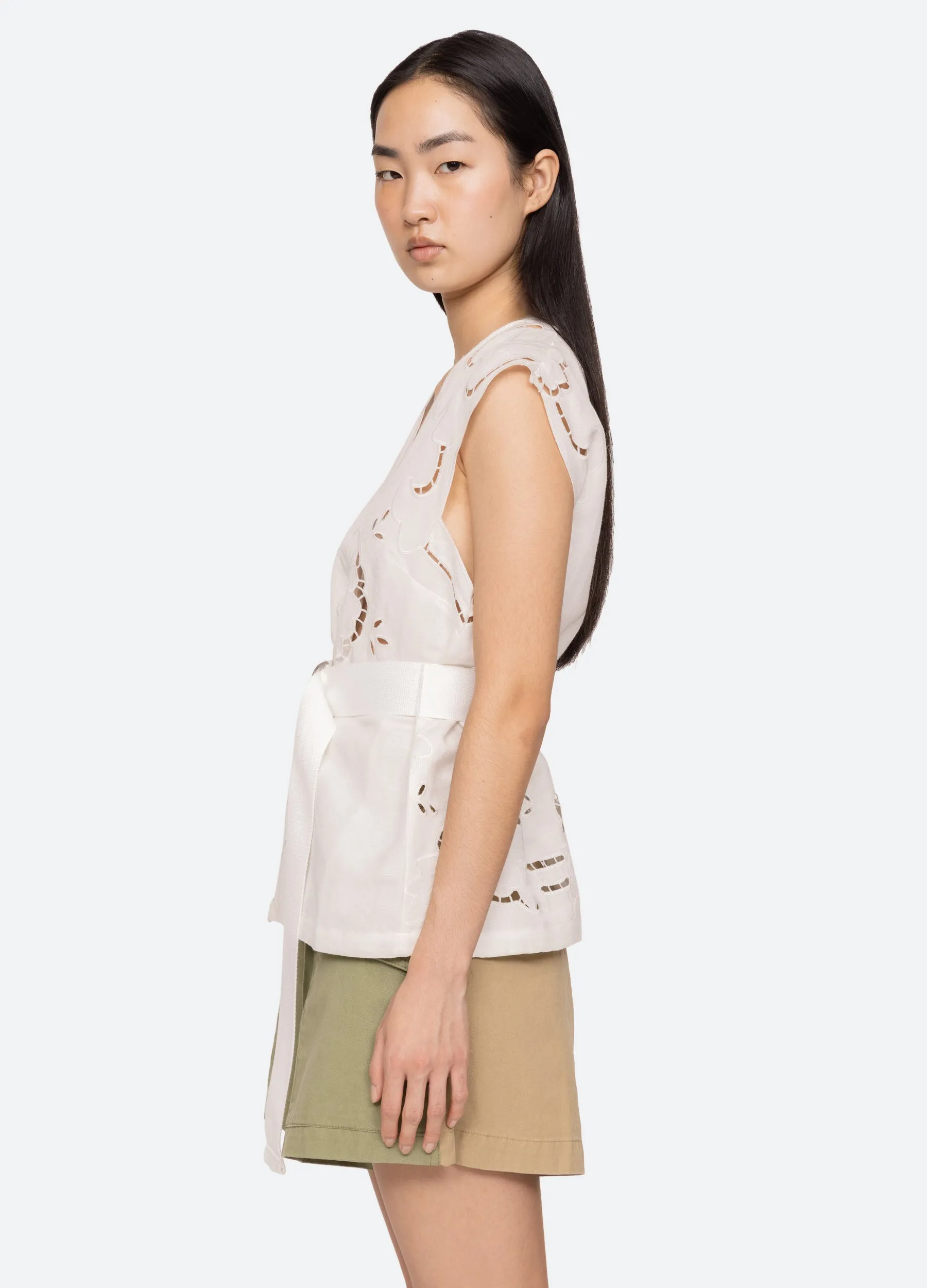 Dahlia Vest sold by Sea New York product image thumbnail 4