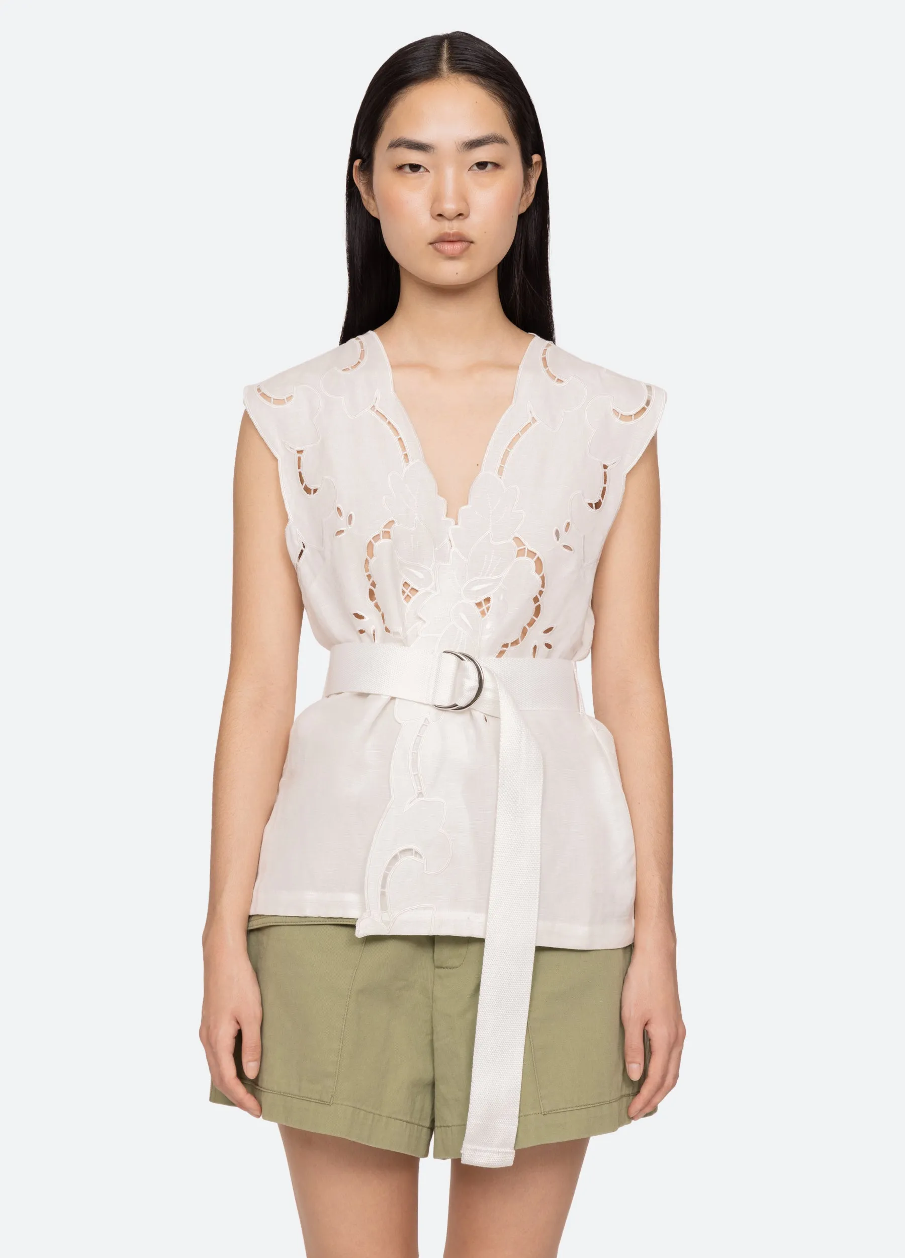 Dahlia Vest sold by Sea New York product image thumbnail 2