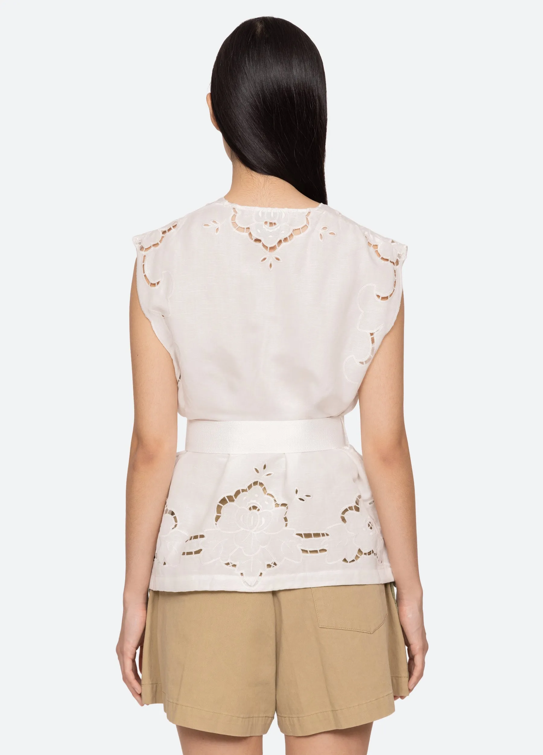 Dahlia Vest sold by Sea New York product image thumbnail 3