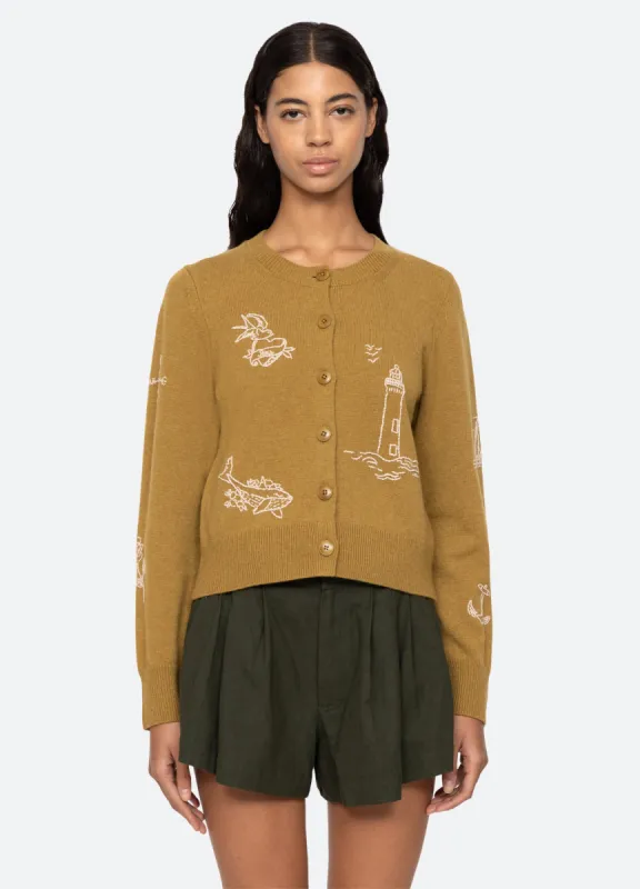 Clyde Cardigan made by Sea New York