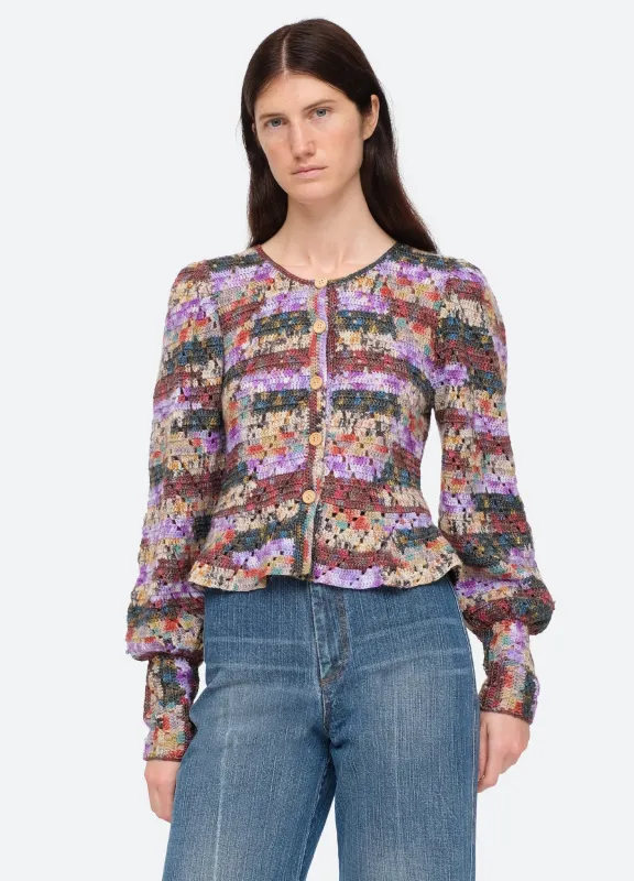 Felicity Cardigan sold by Sea New York