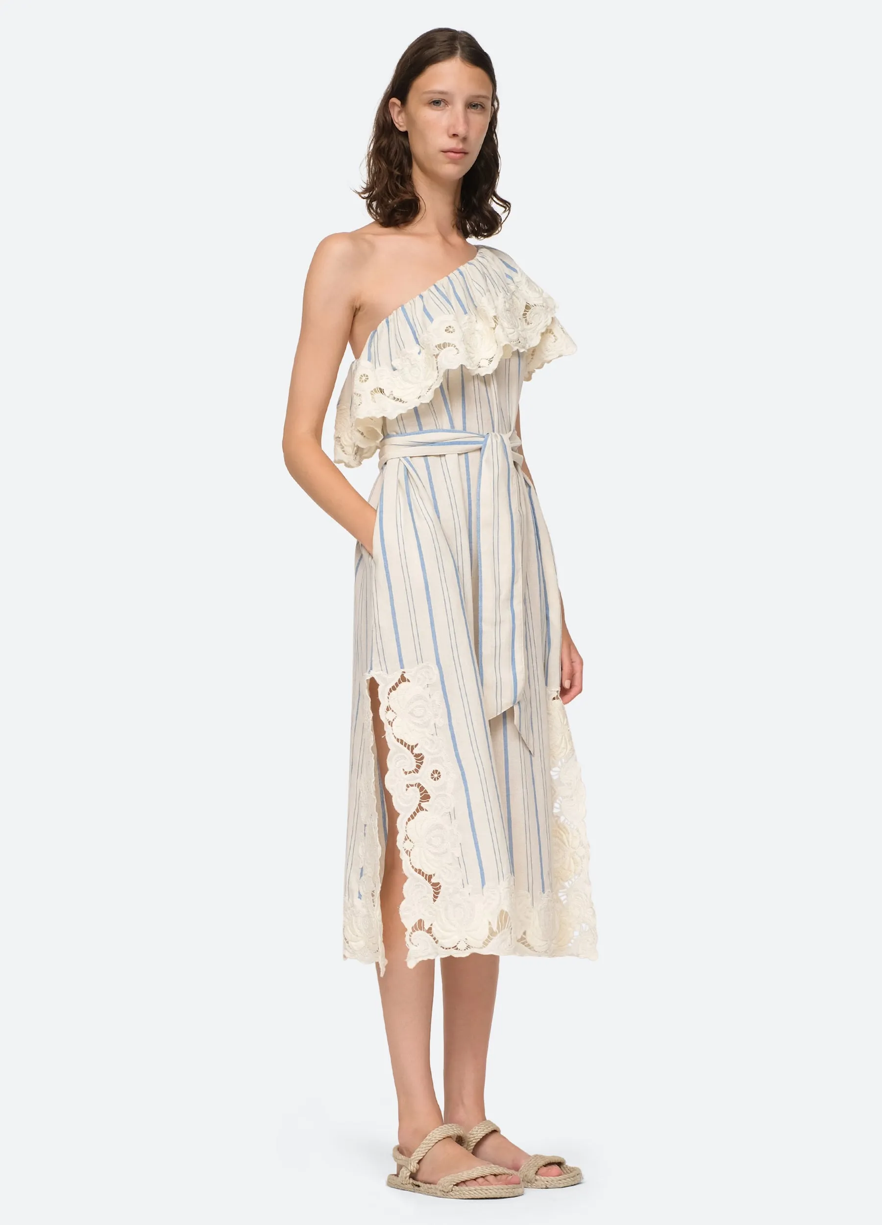 Brady One Shoulder Dress sold by Sea New York product image thumbnail 5