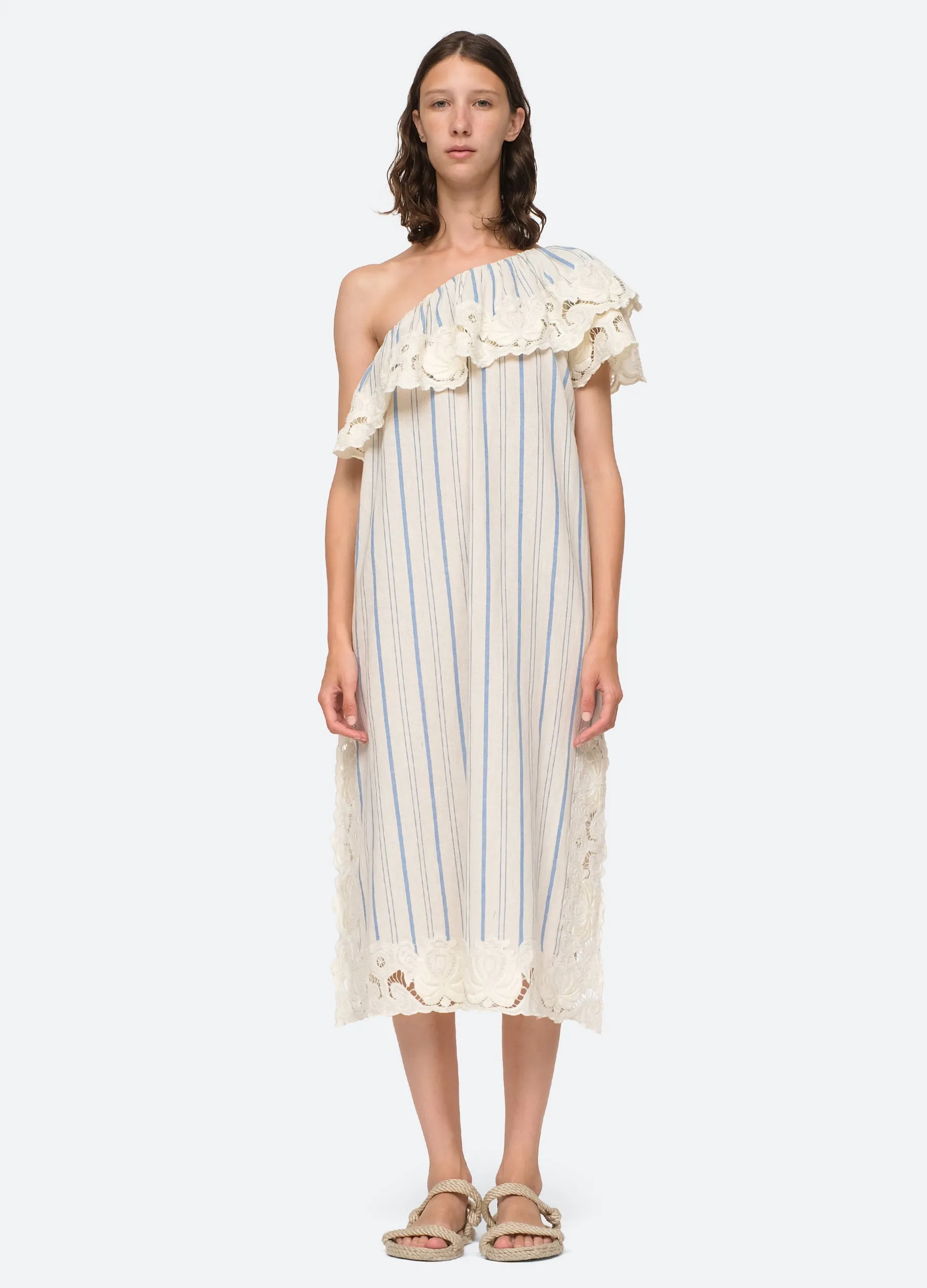 Brady One Shoulder Dress sold by Sea New York product image thumbnail 4