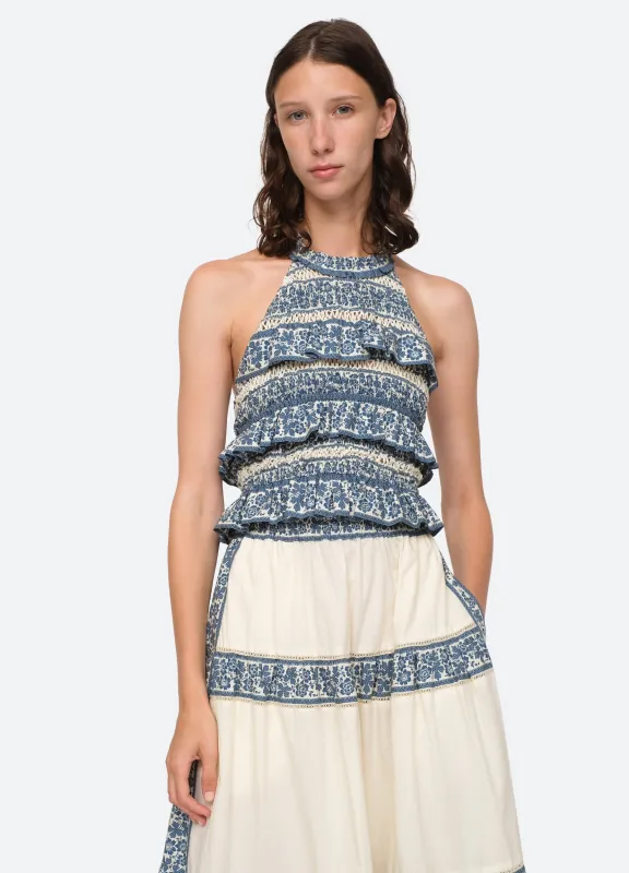 Arlo Halter Top sold by Sea New York