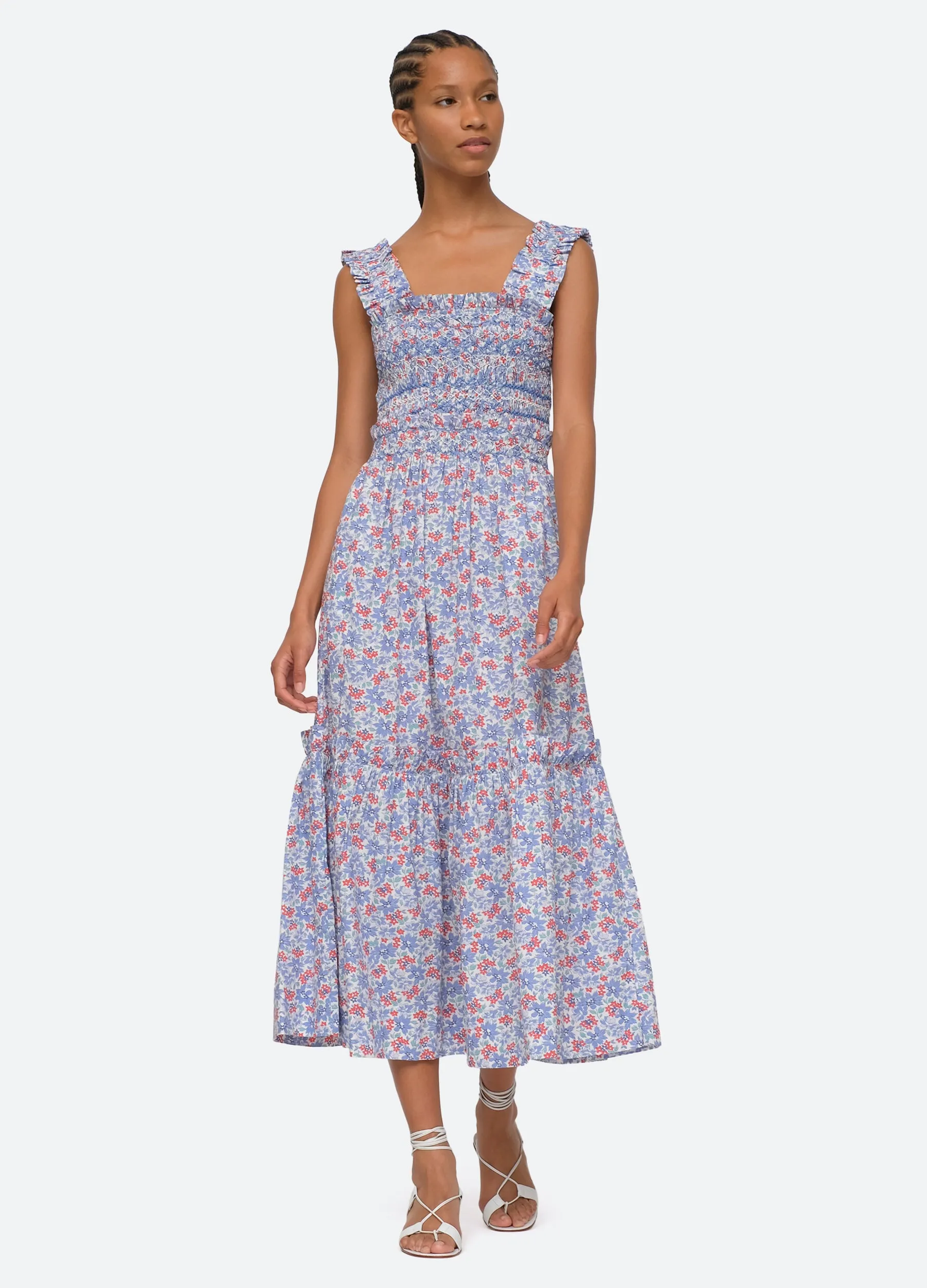 Peggy Smocked Dress sold by Sea New York product image thumbnail 5