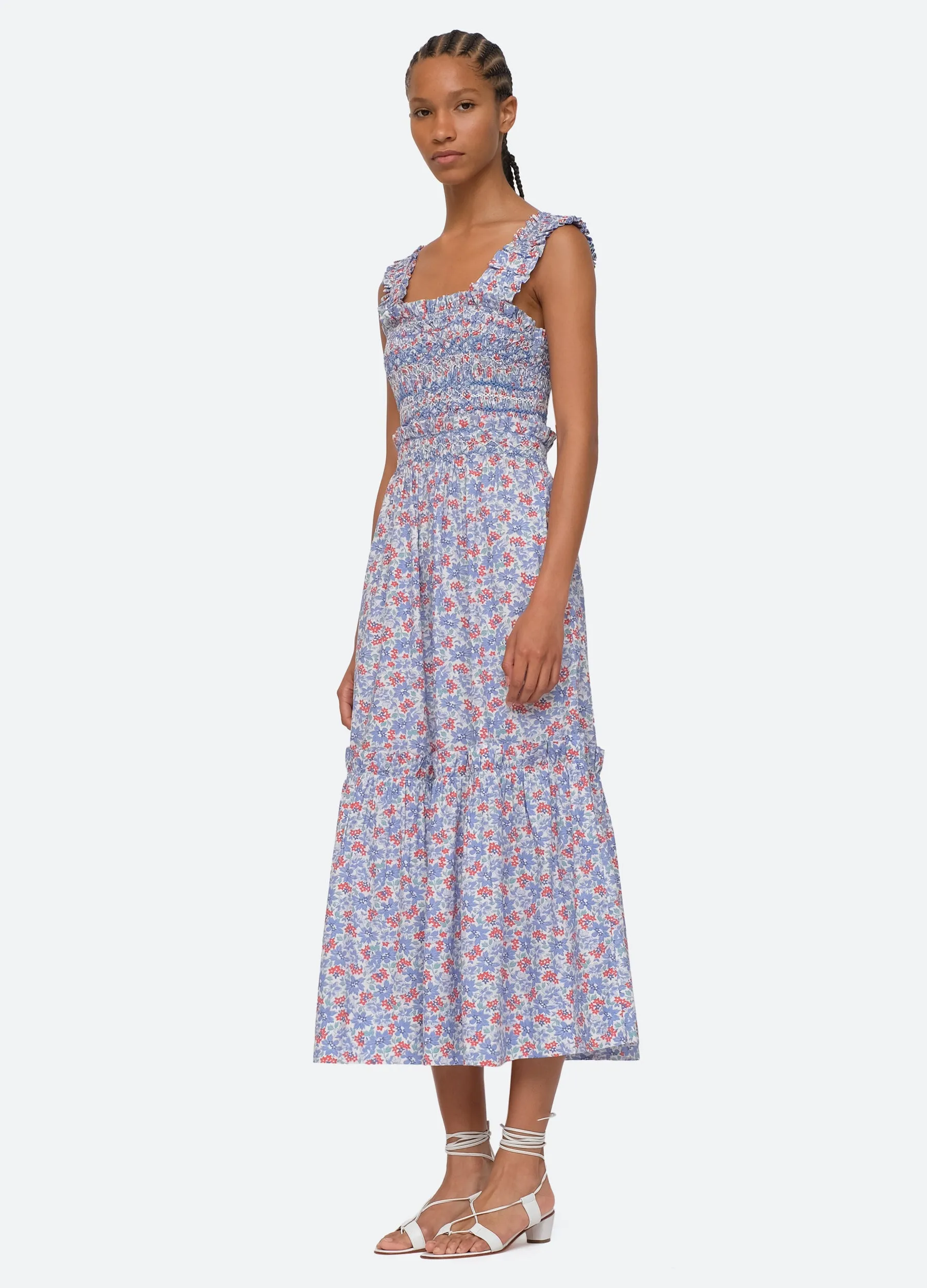 Peggy Smocked Dress sold by Sea New York product image thumbnail 4