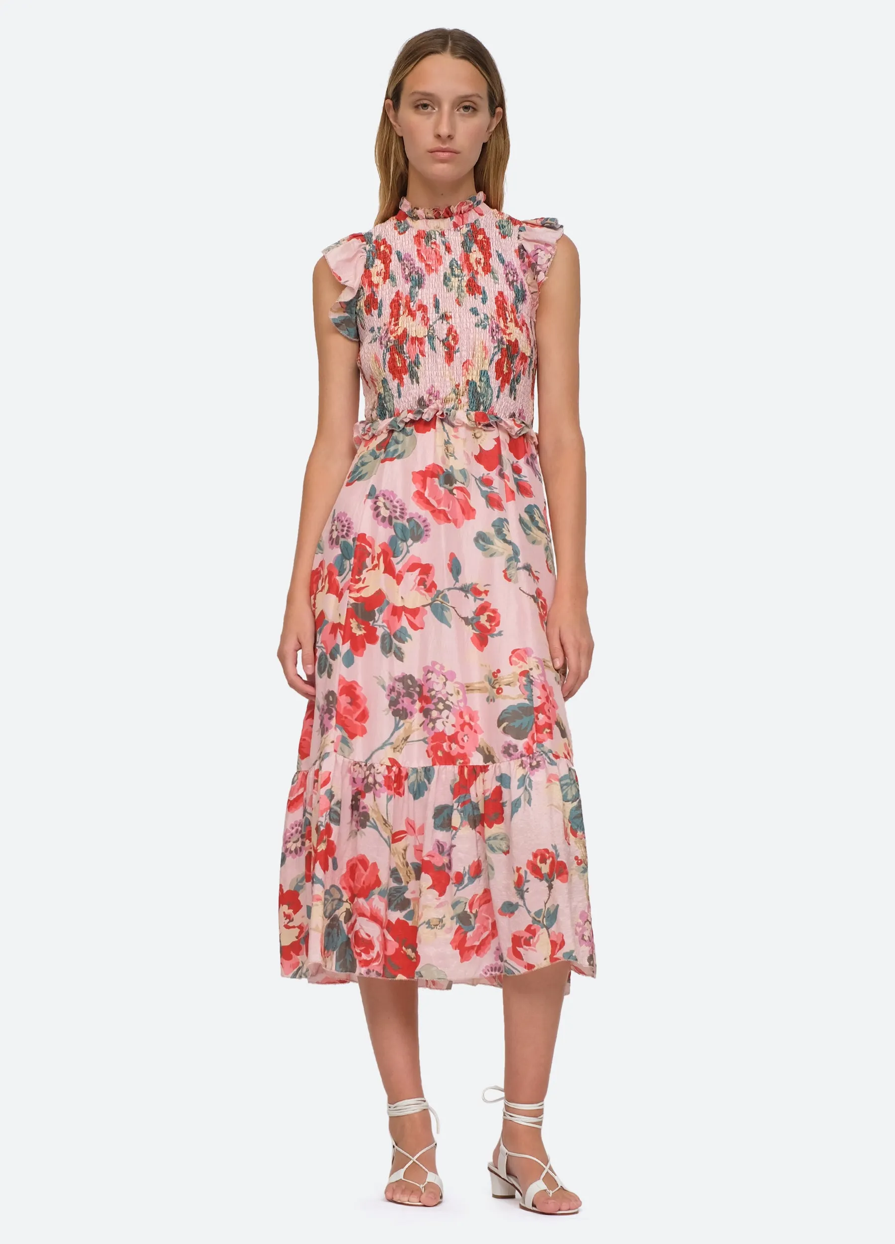 Lanie Smocked Dress sold by Sea New York