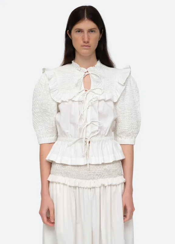 Casey Top sold by Sea New York