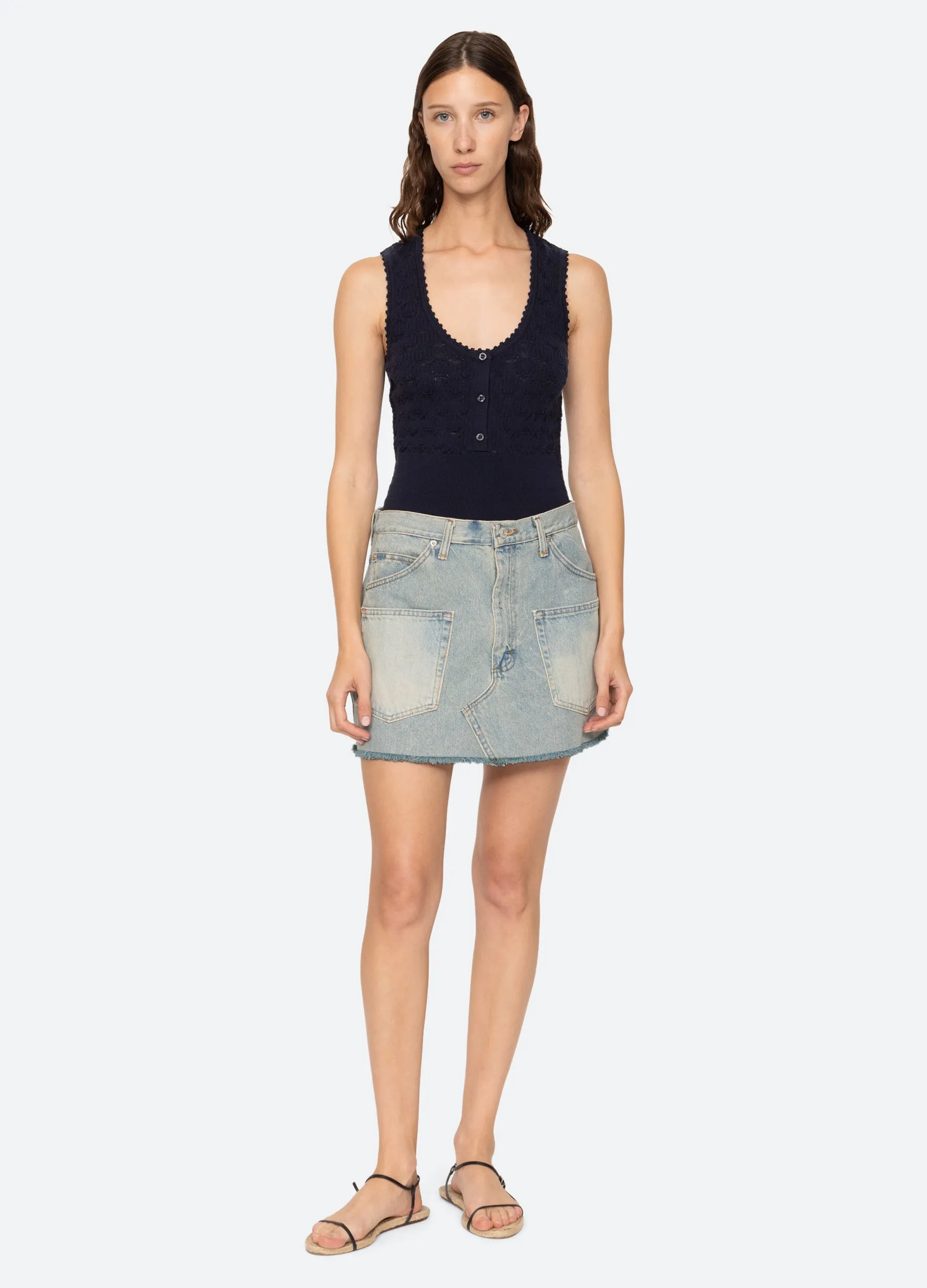 Alba Mini Skirt sold by Sea New York product image thumbnail 3