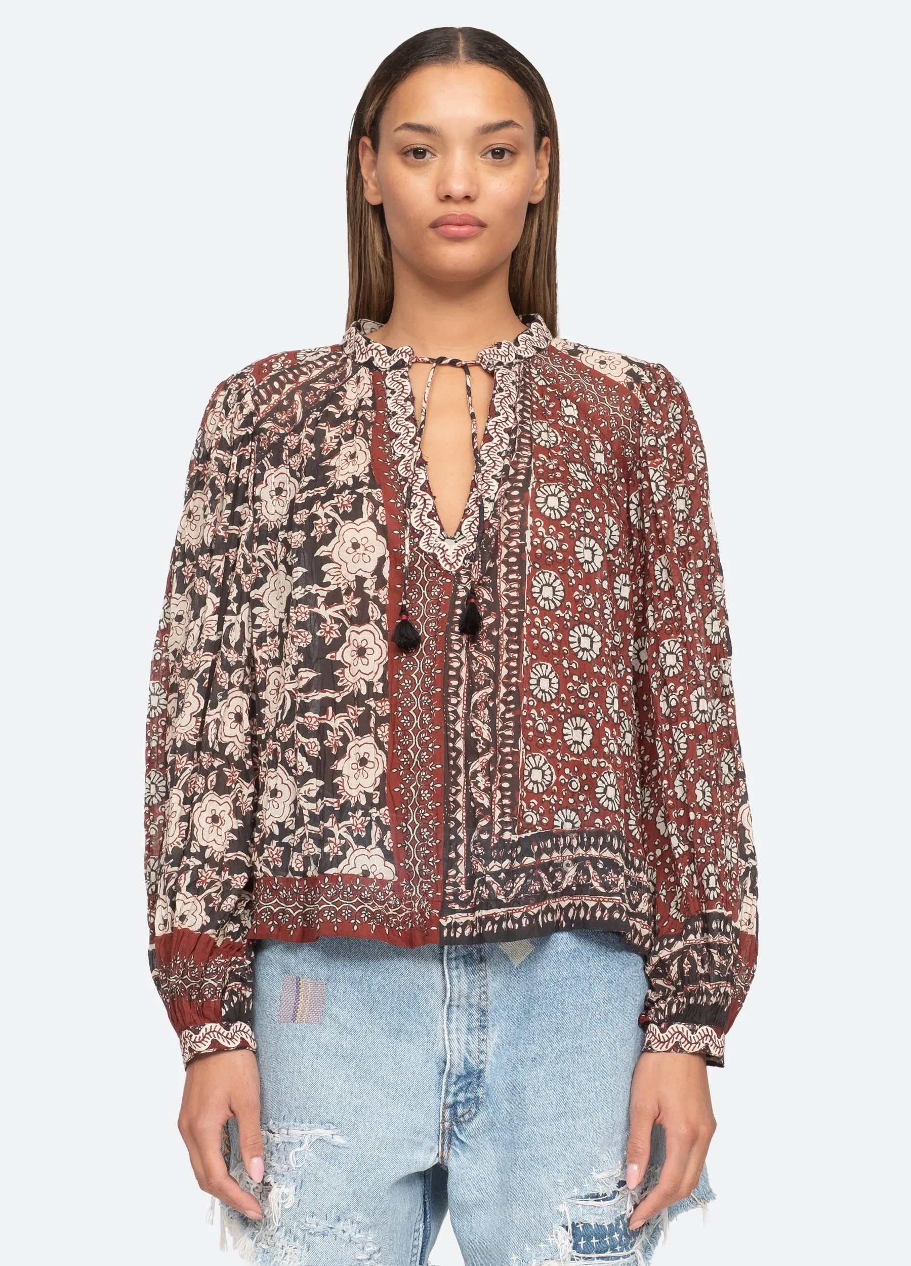 Danae L/S Top sold by Sea New York