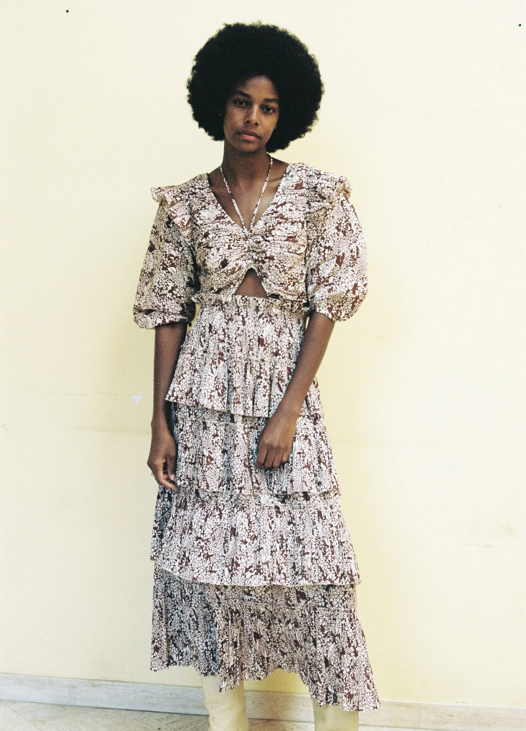 Priya Tiered Dress sold by Sea New York product image thumbnail 2