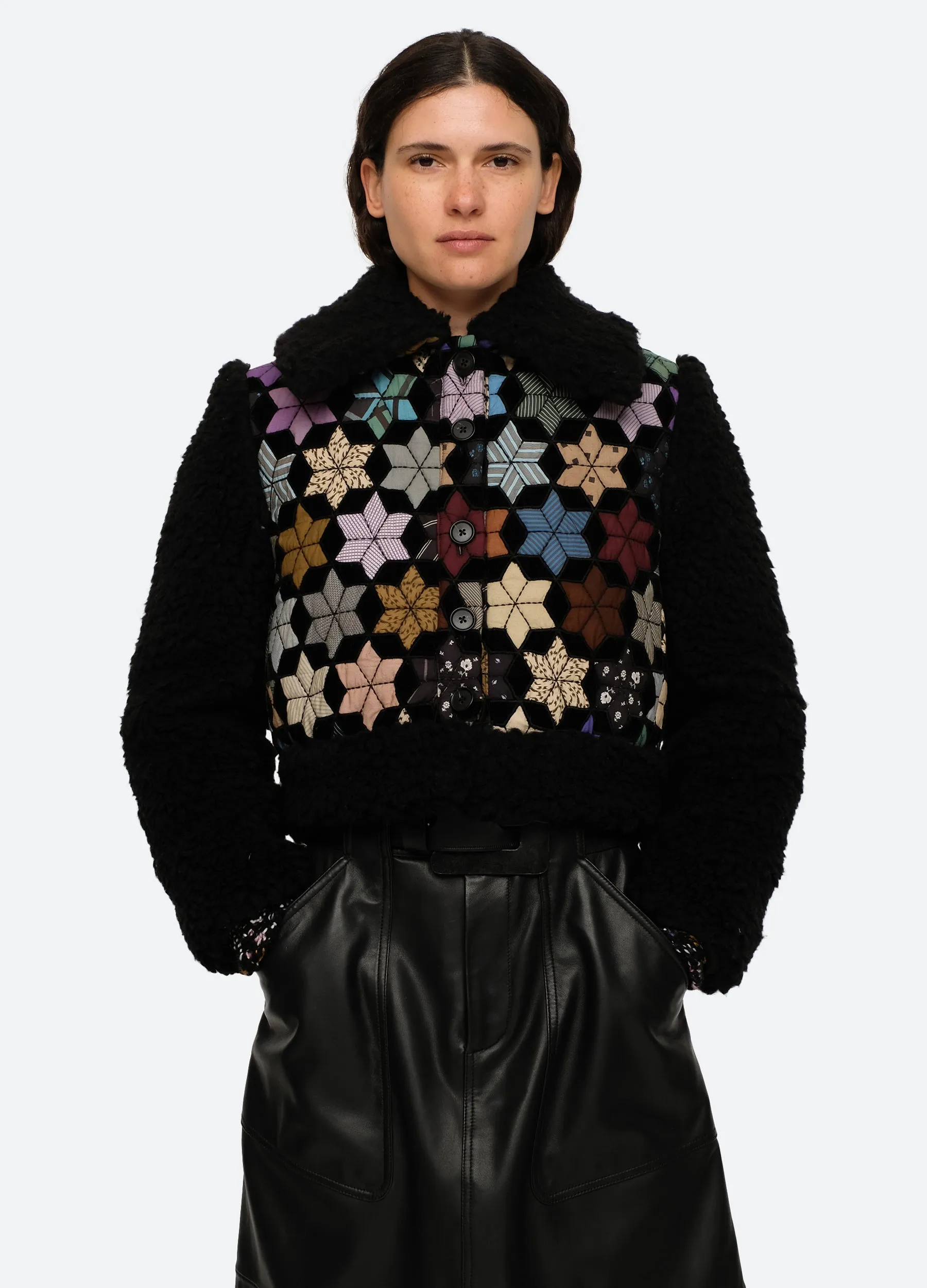 Estrella Combo Jacket sold by Sea New York product image thumbnail 3