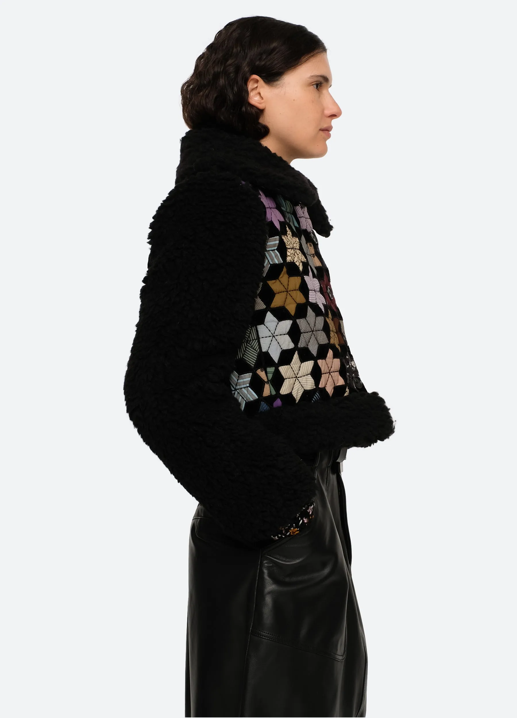 Estrella Combo Jacket sold by Sea New York product image thumbnail 5