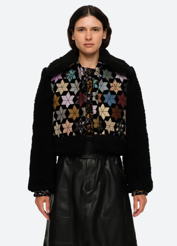 Estrella Combo Jacket made by Sea New York