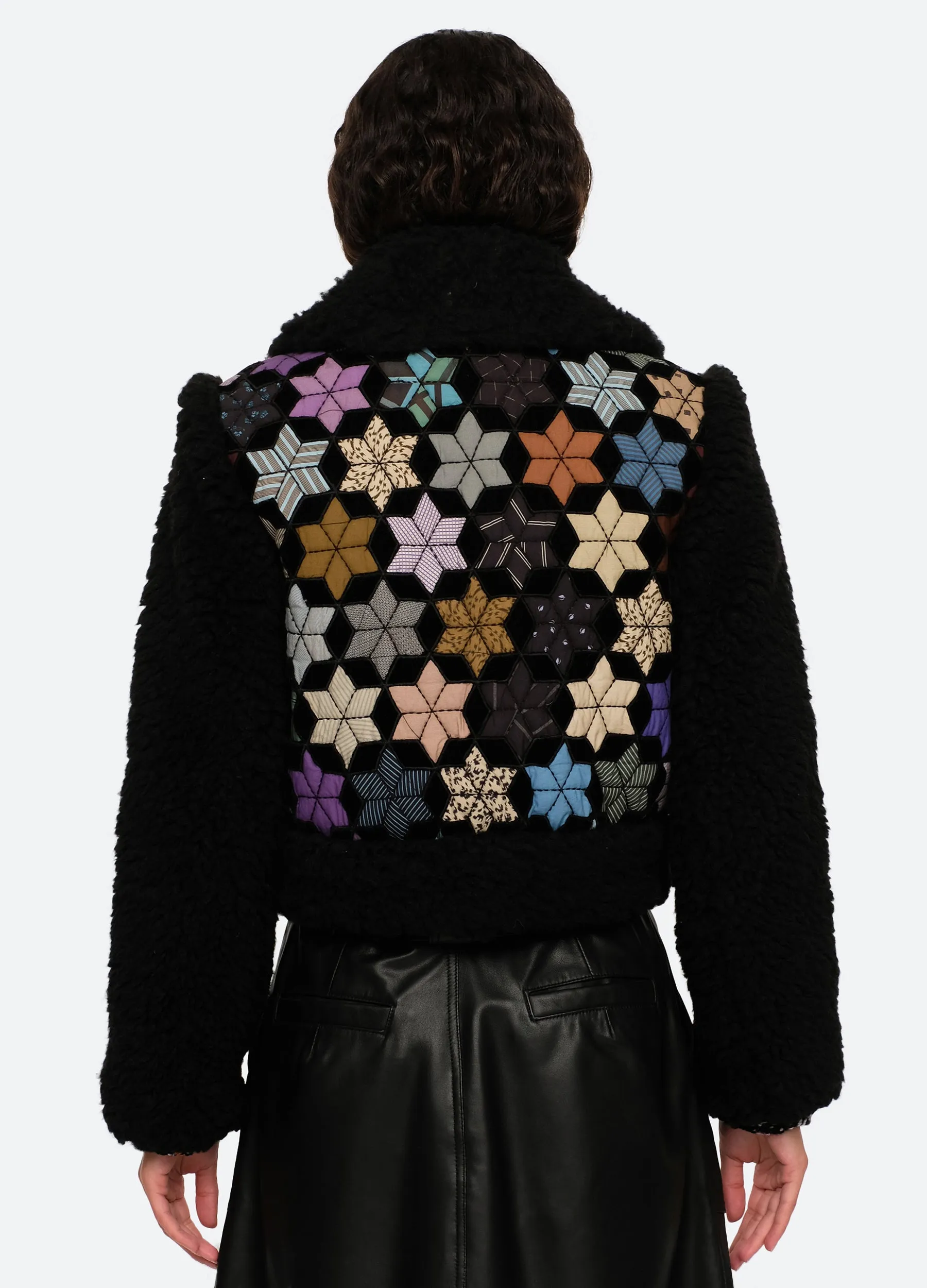 Estrella Combo Jacket sold by Sea New York product image thumbnail 4