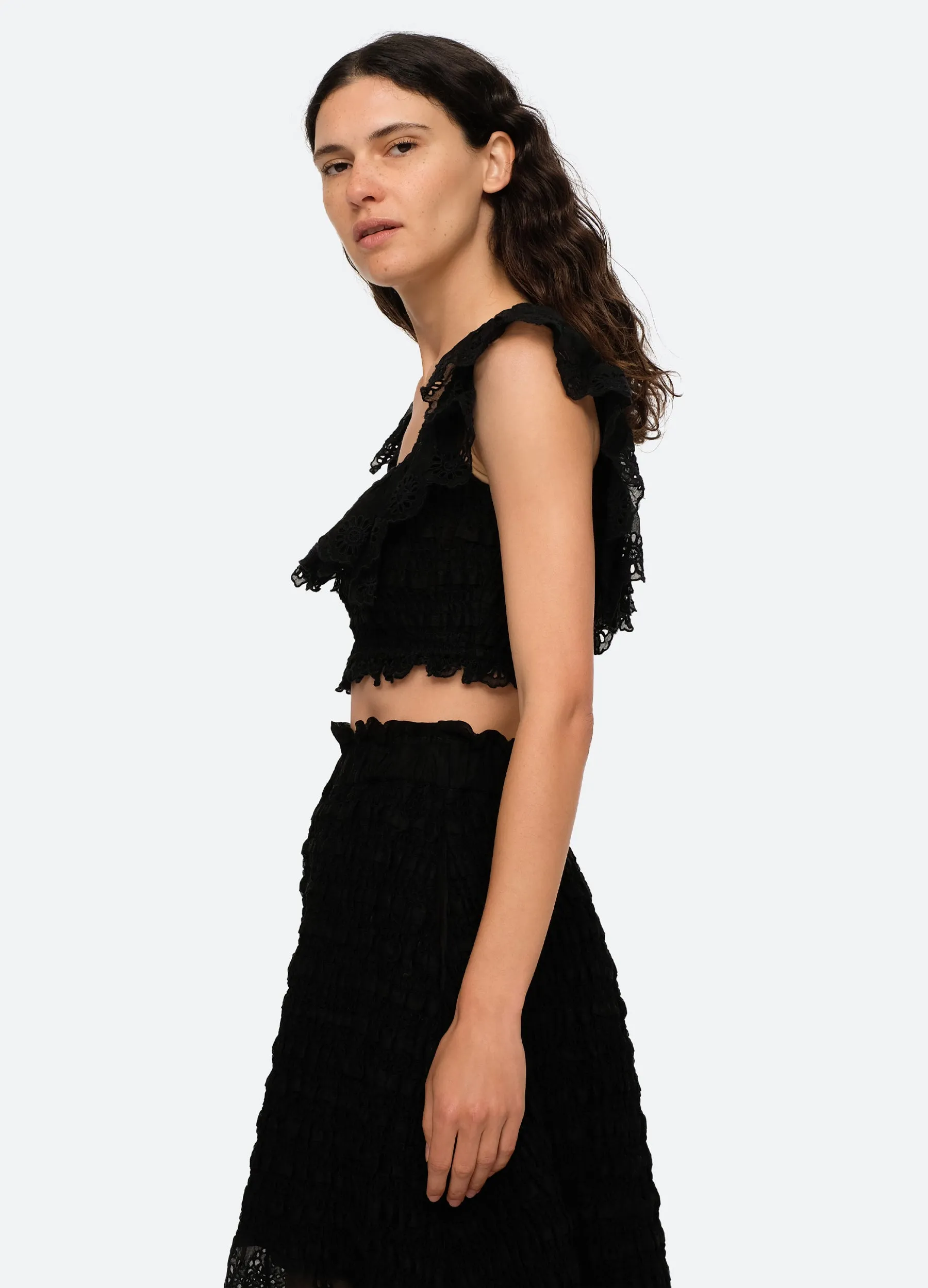 Blaine Crop Top sold by Sea New York product image thumbnail 4