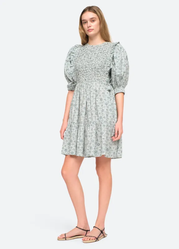 Ida Puff Slv Dress sold by Sea New York