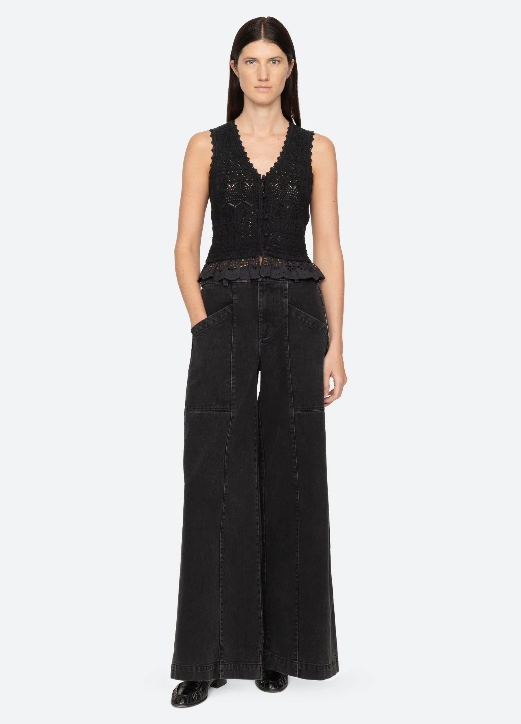 Antonina Vest sold by Sea New York product image thumbnail 3