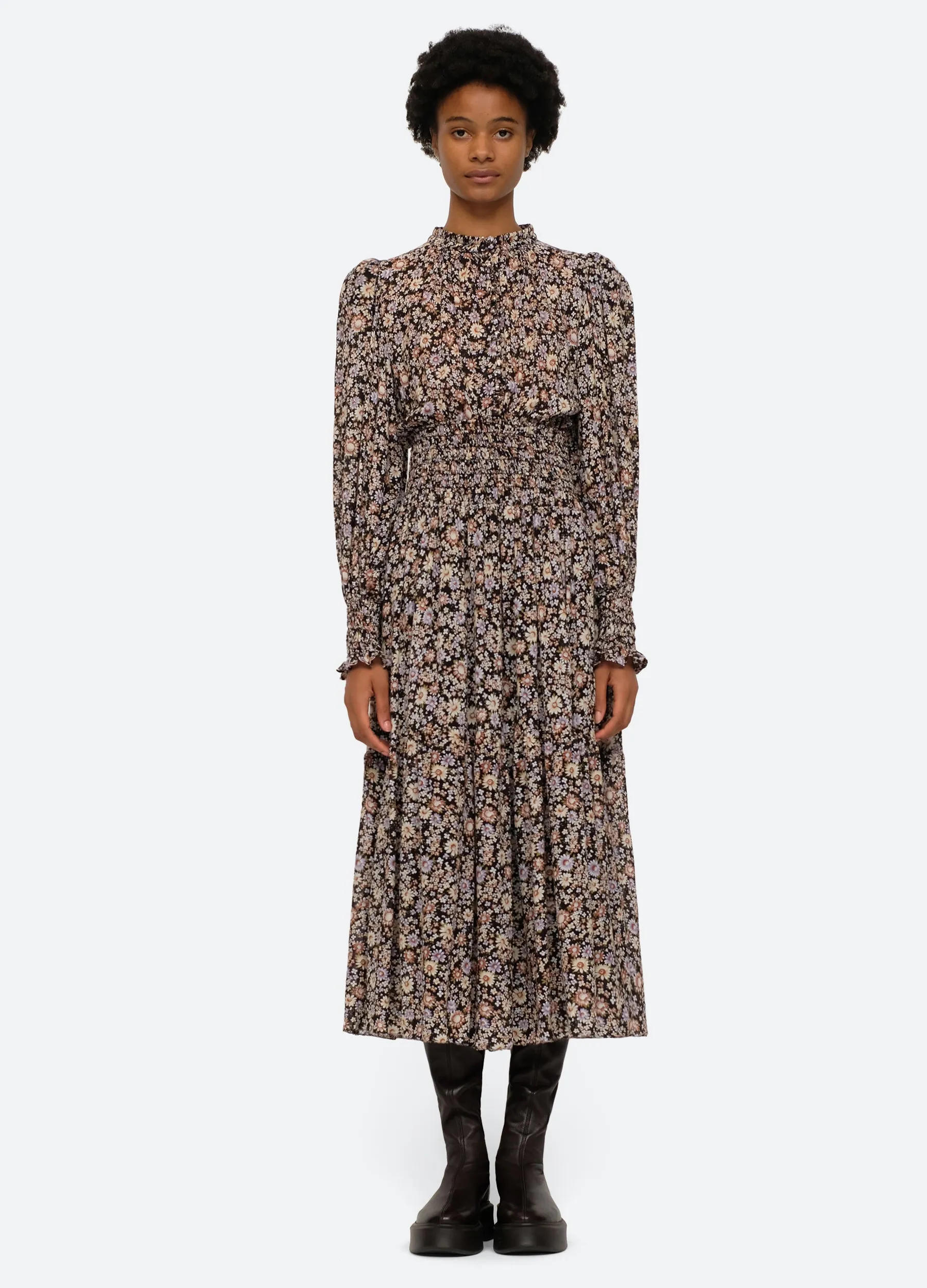 Carson Smocked Dress sold by Sea New York