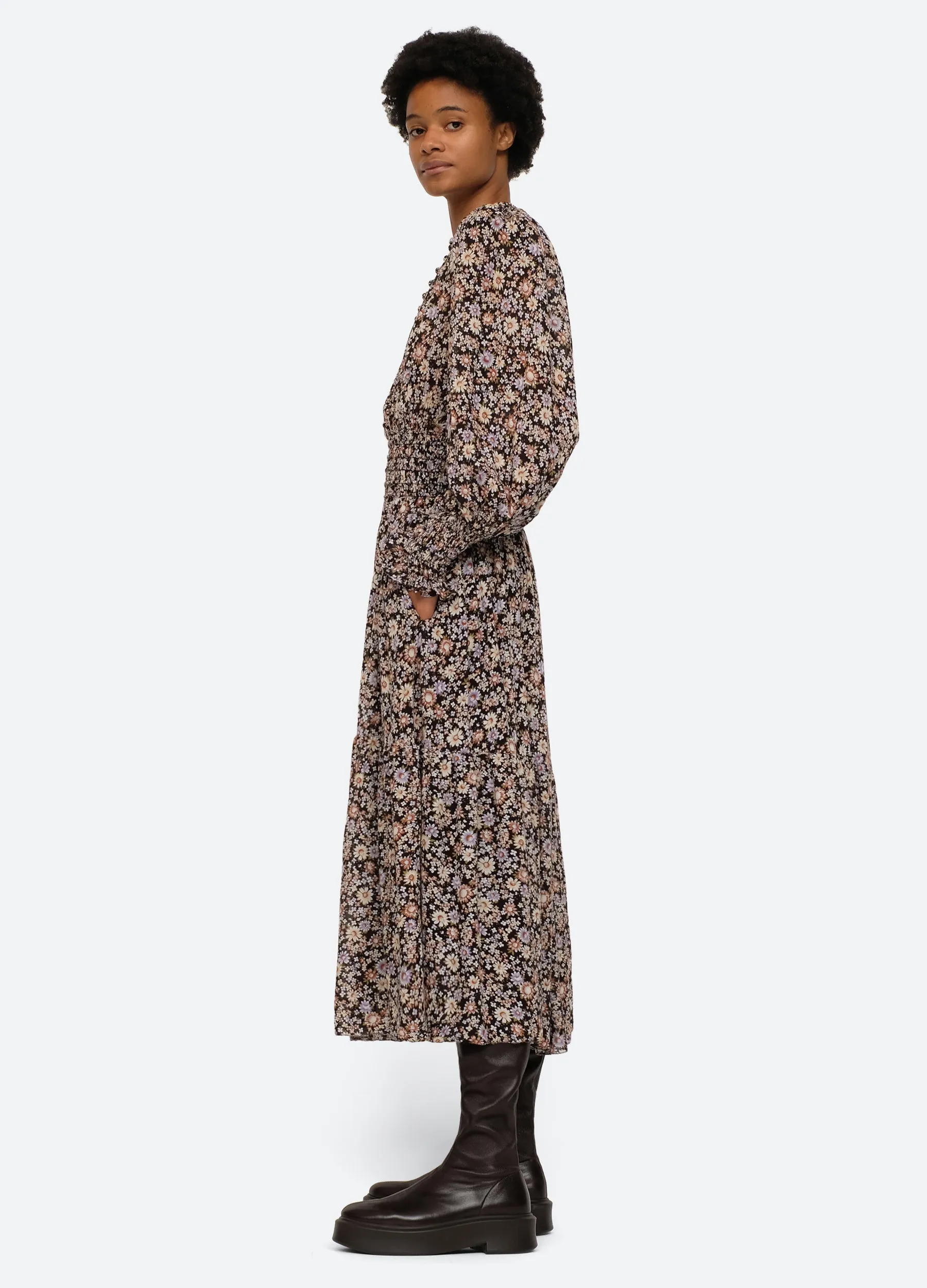 Carson Smocked Dress sold by Sea New York product image thumbnail 4