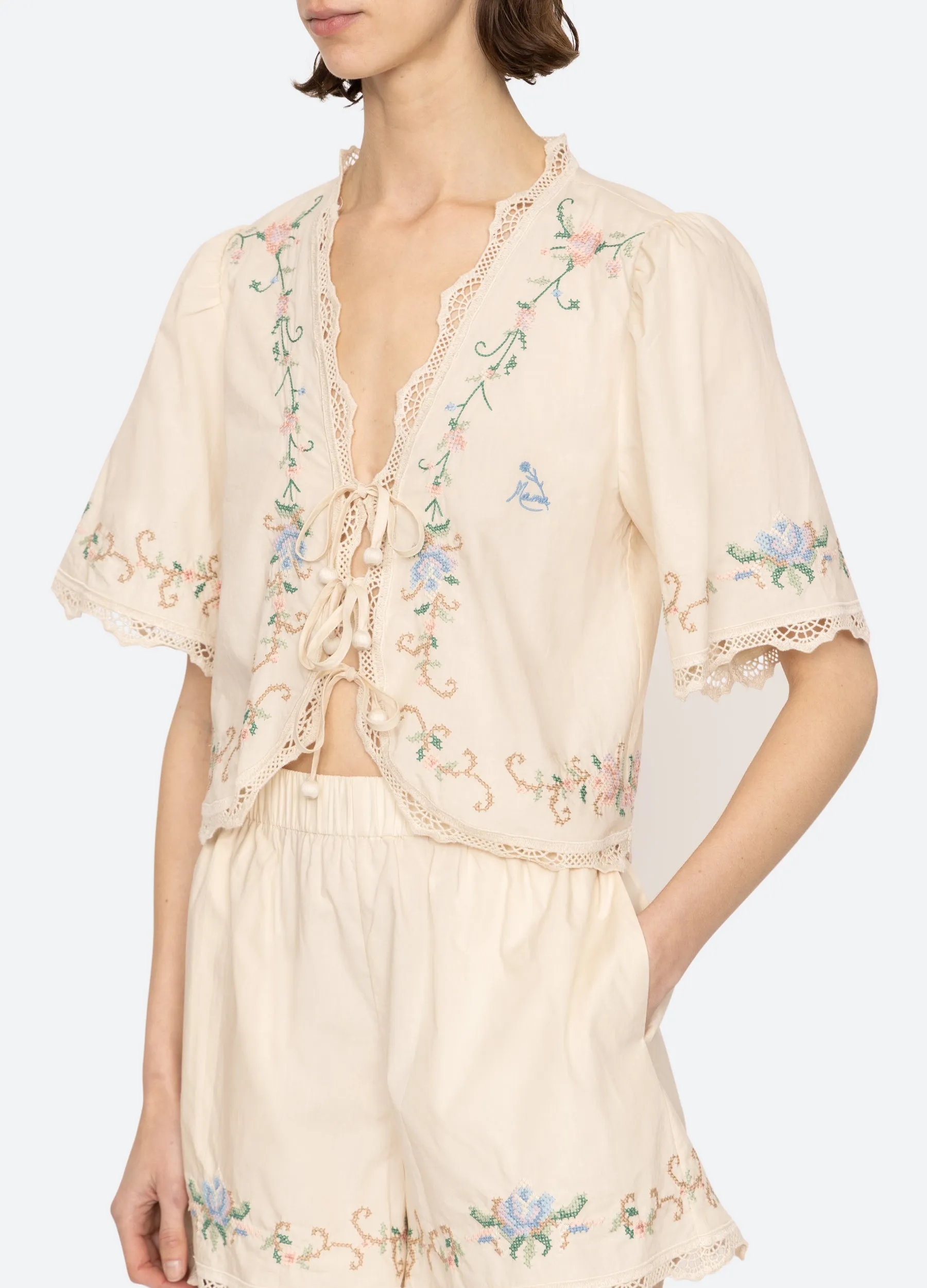 Edwina Mama PJ Set sold by Sea New York product image thumbnail 3