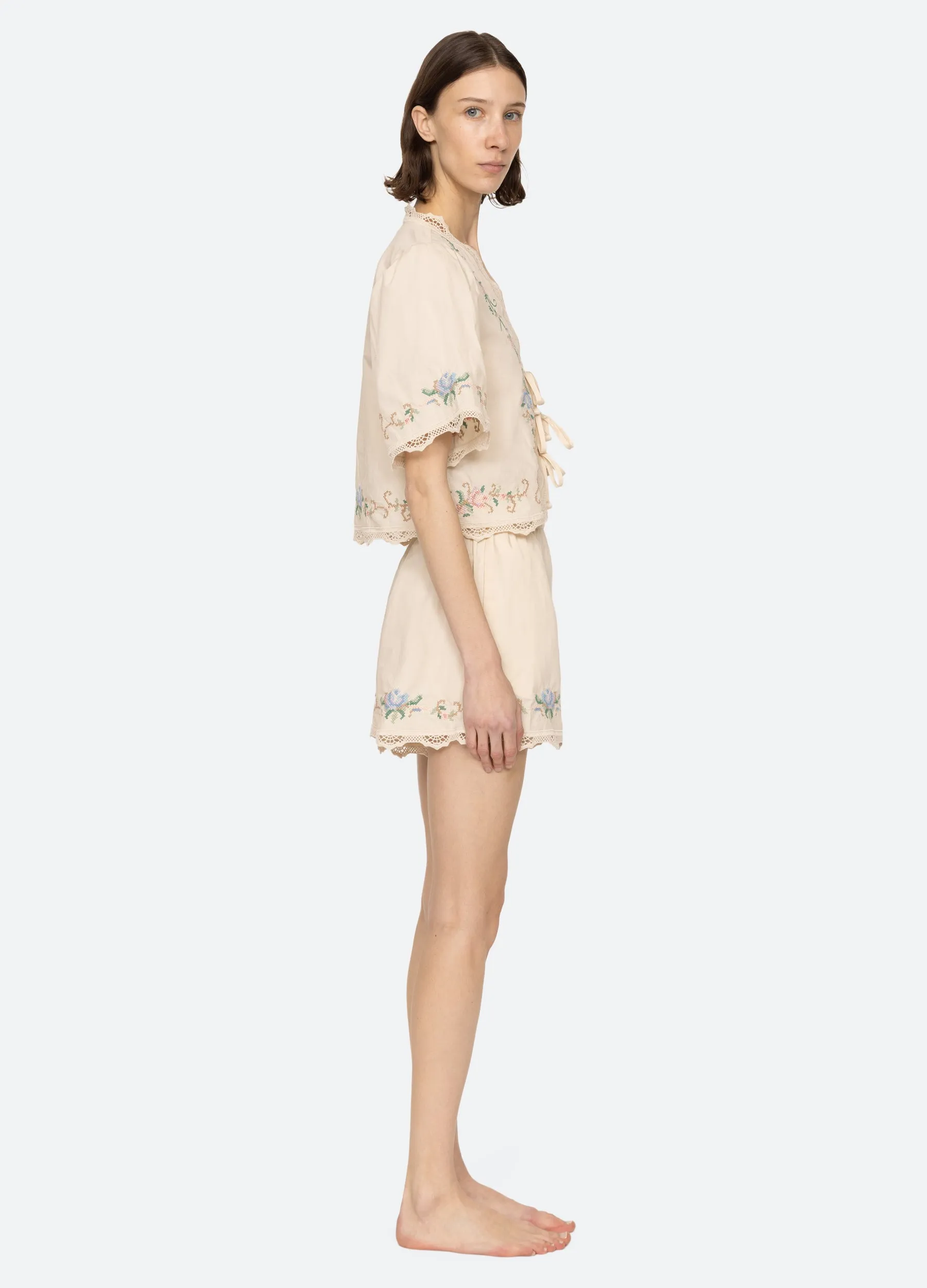 Edwina PJ Short Set sold by Sea New York product image thumbnail 4