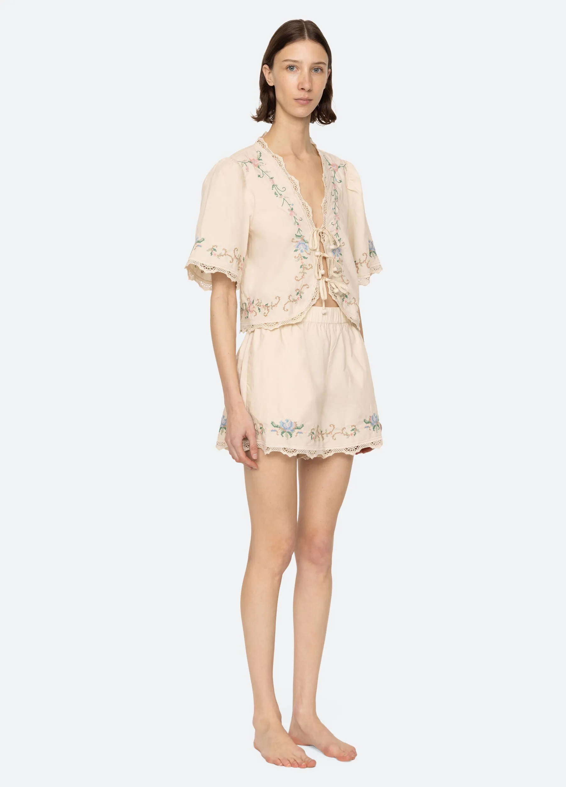 Edwina PJ Short Set sold by Sea New York product image thumbnail 5