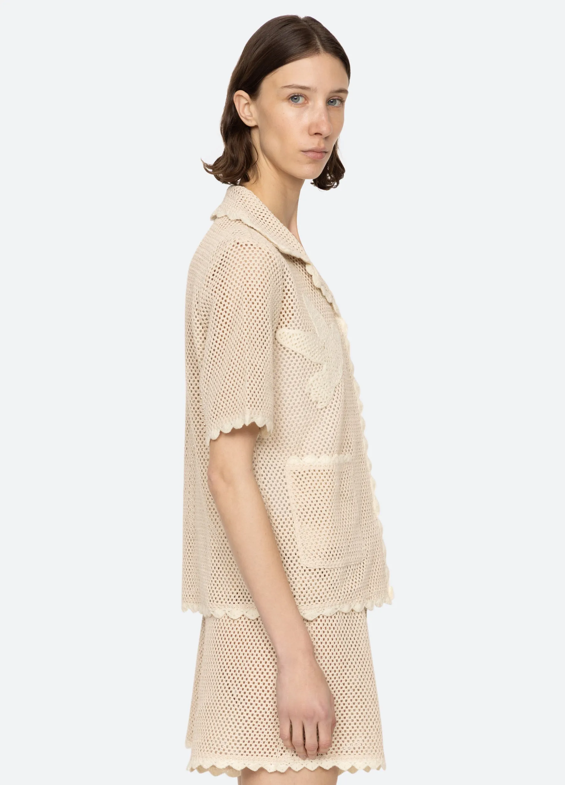Sally Shirt Coverup sold by Sea New York product image thumbnail 3