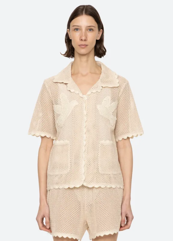 Sally Shirt Coverup sold by Sea New York